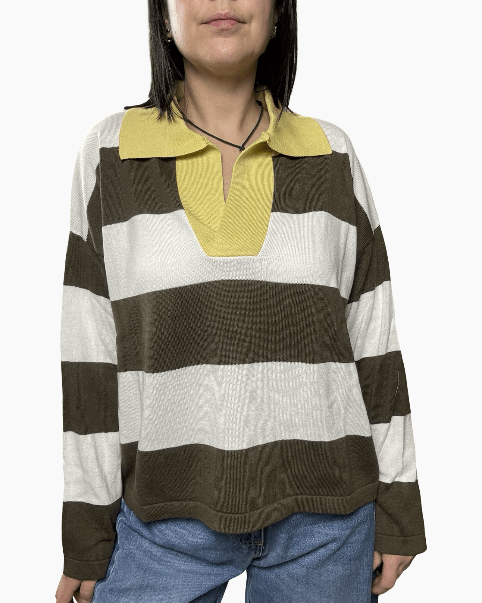 POLO COLLO IN CONTRASTO SUSY MIX - XE BLU ABBIGLIAMENTO