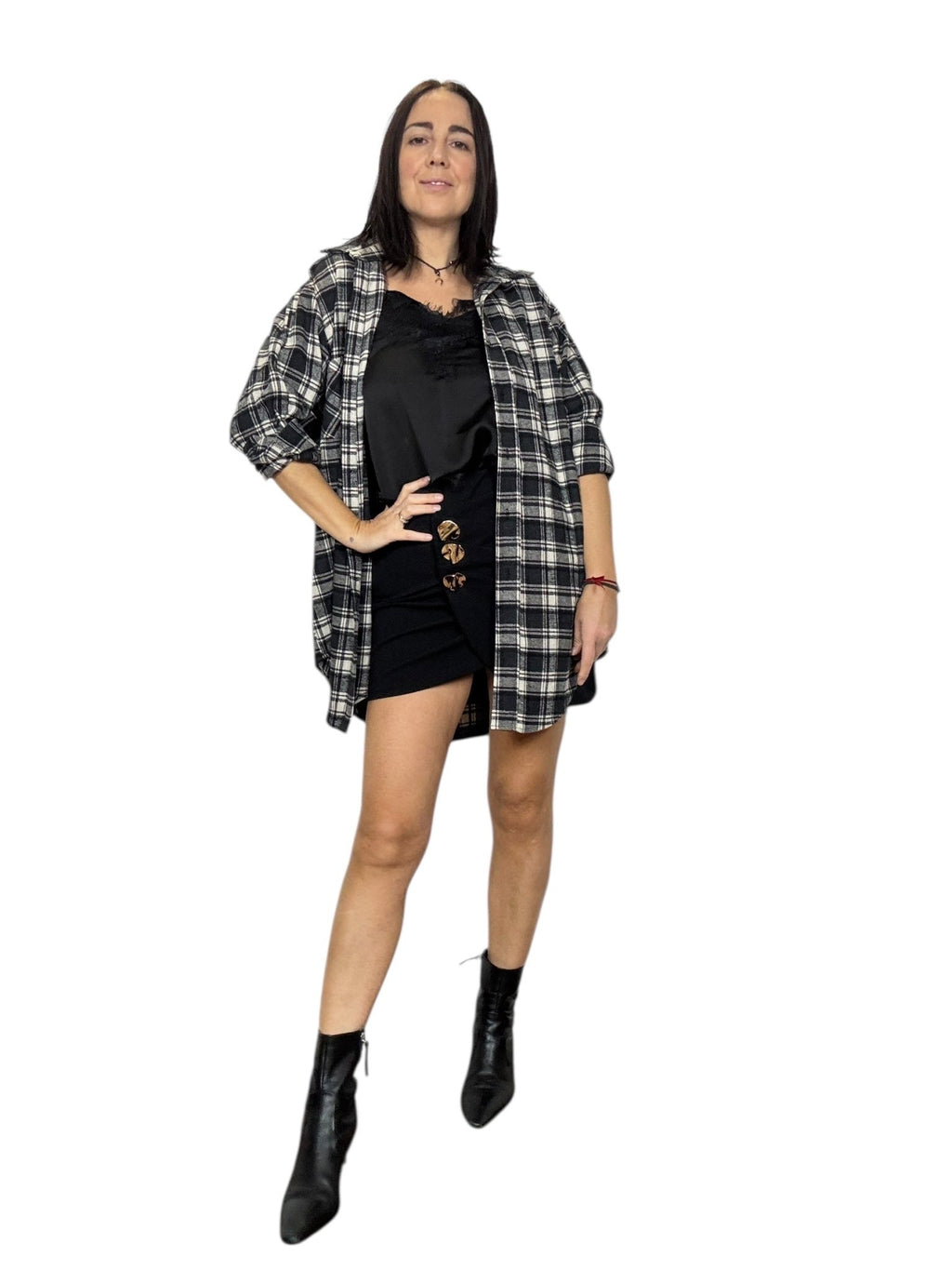 MINIGONNA DRAPPEGGIATA SUSY MIX - XE BLU ABBIGLIAMENTO