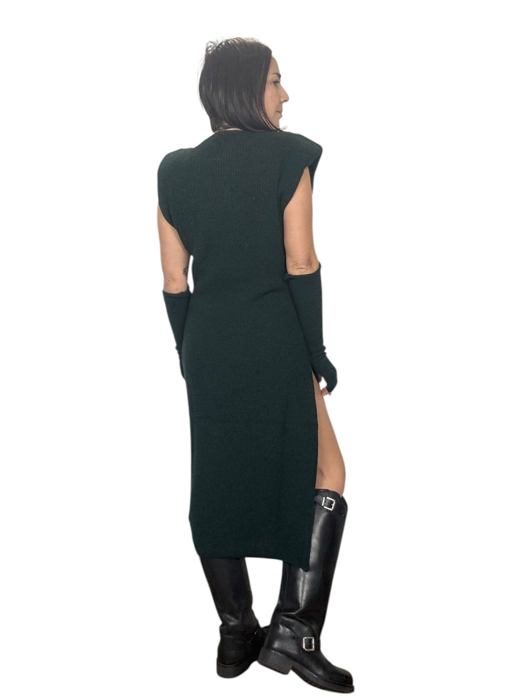 ABITO SMANICATO CON MANICOTTO VICOLO - XE BLU ABBIGLIAMENTO