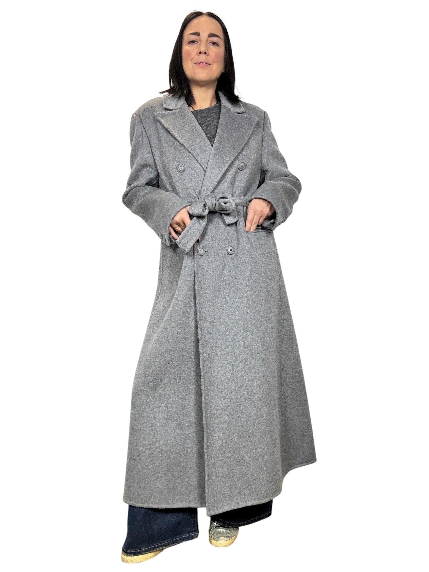 CAPPOTTO LUNGO CON CINTURA HAVEONE