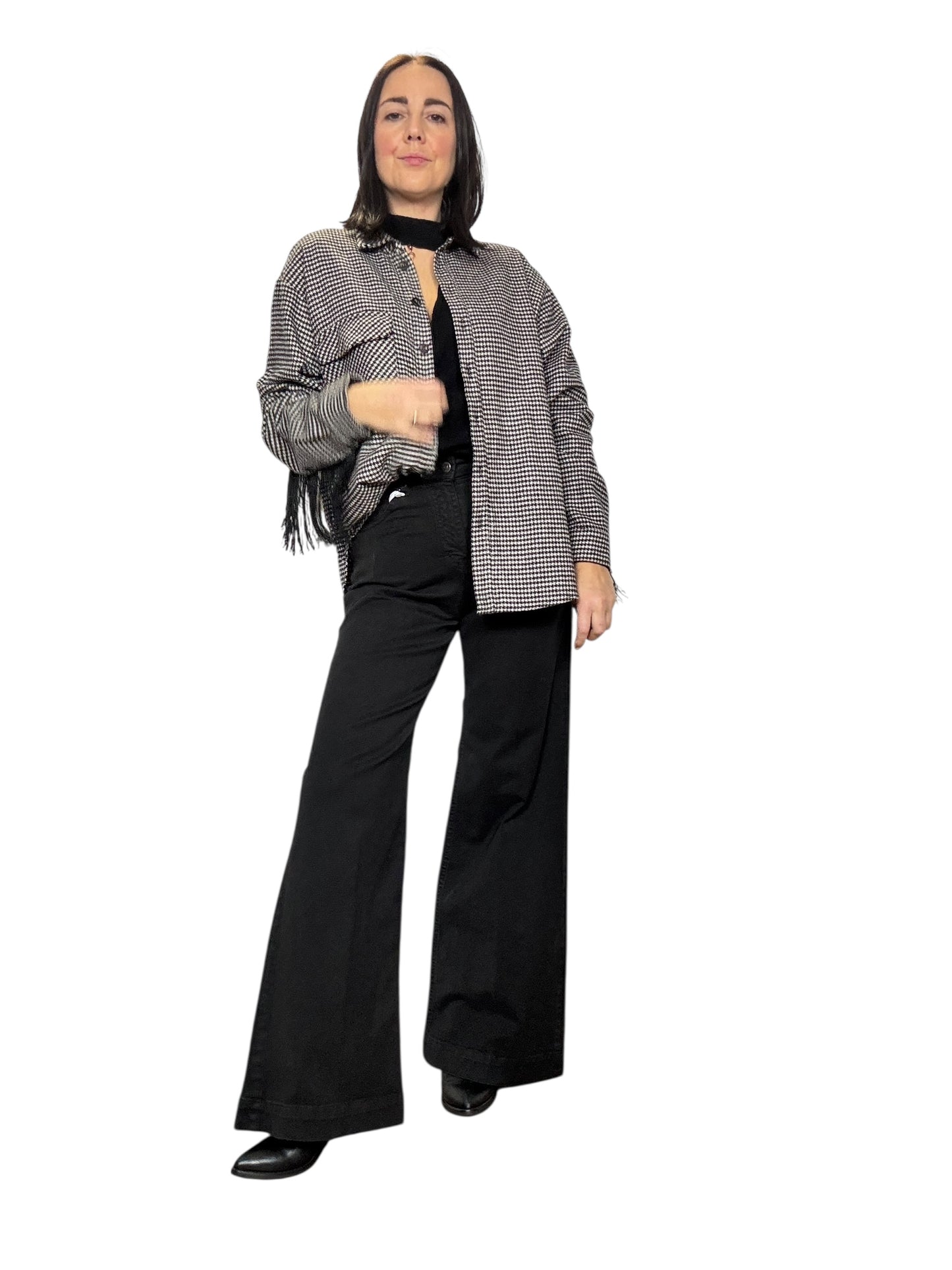 JEANS COLORATO A PALAZZO SUSY MIX
