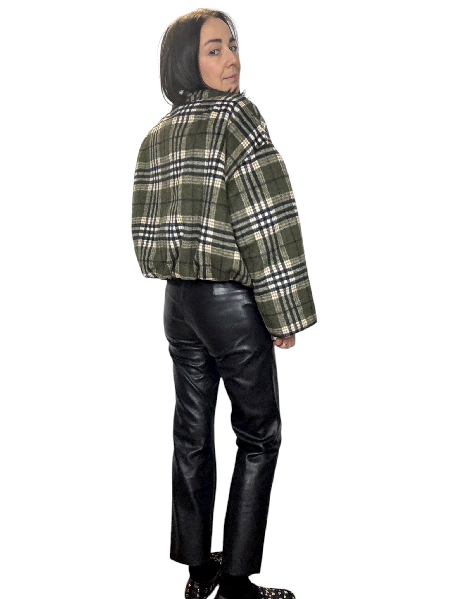 PIUMINO CHECK REVERSIBILE SUSY MIX - XE BLU ABBIGLIAMENTO