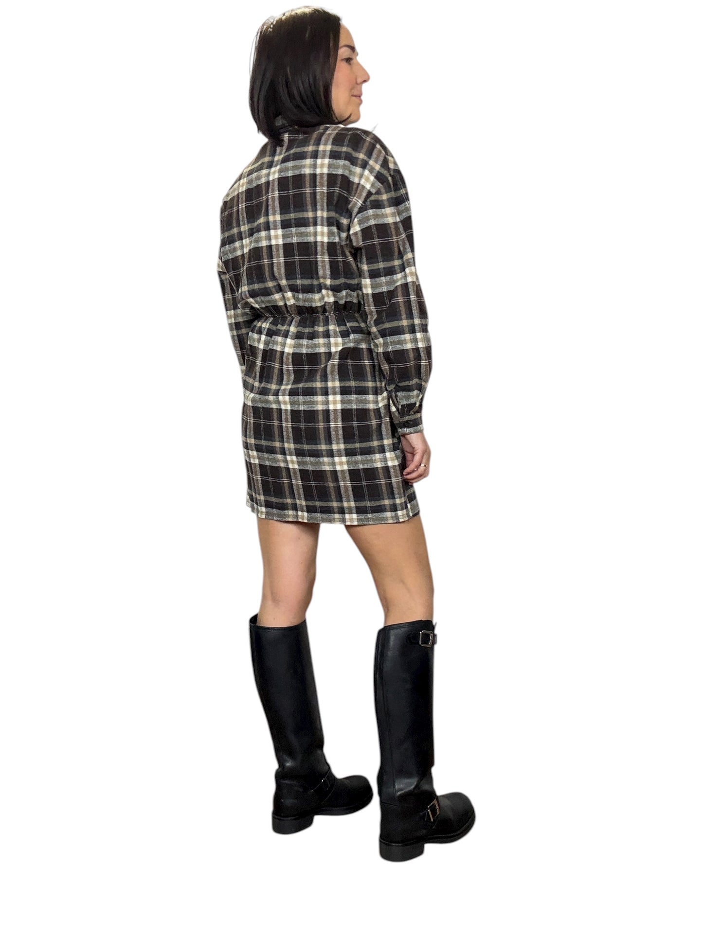 ABITO CORTO CHECK SUSY MIX