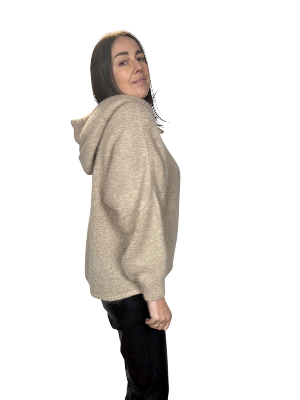 MAGLIA CON CAPPUCCIO DIXIE - XE BLU ABBIGLIAMENTO