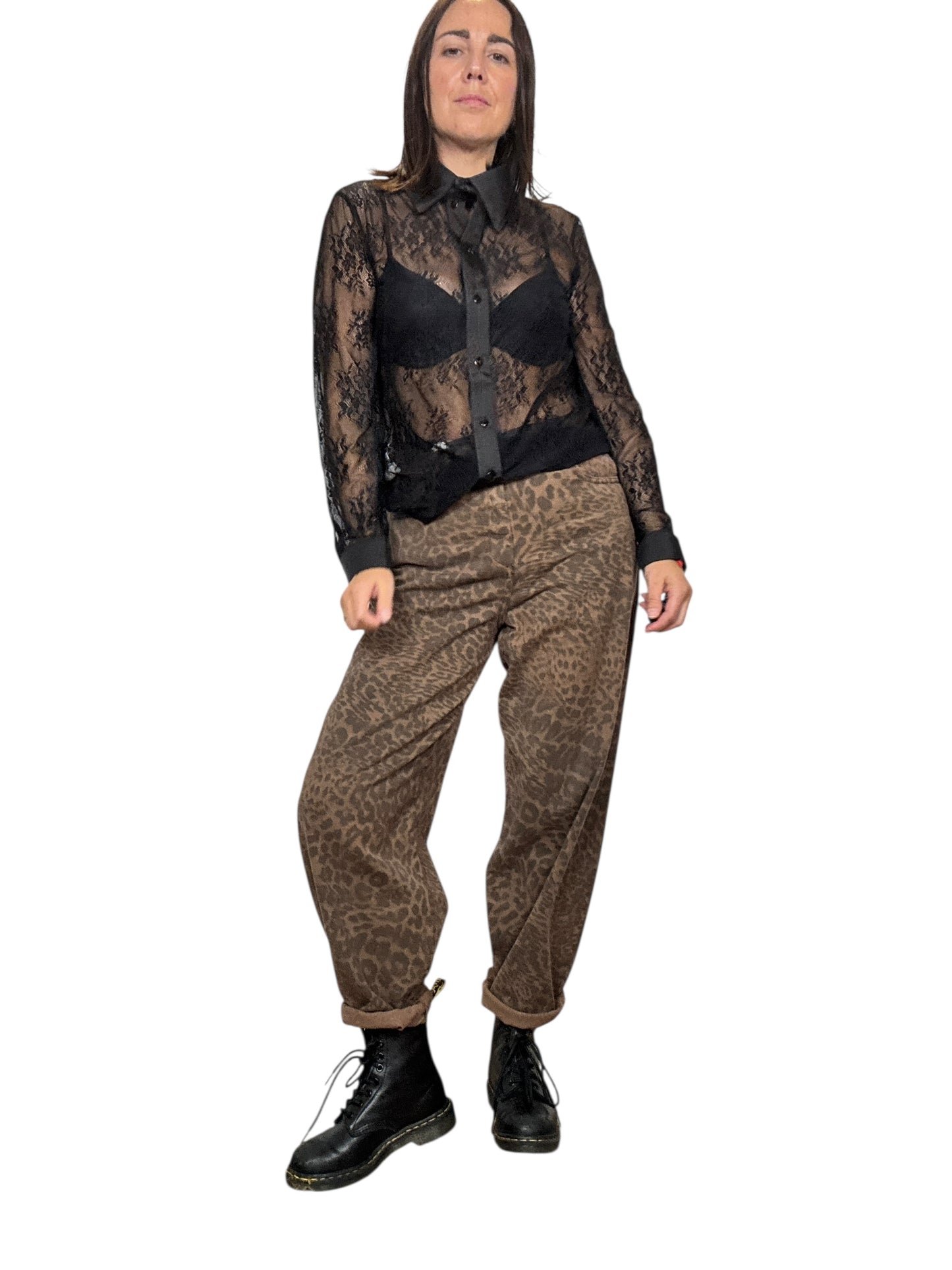 CAMICIA IN PIZZO SUSY MIX