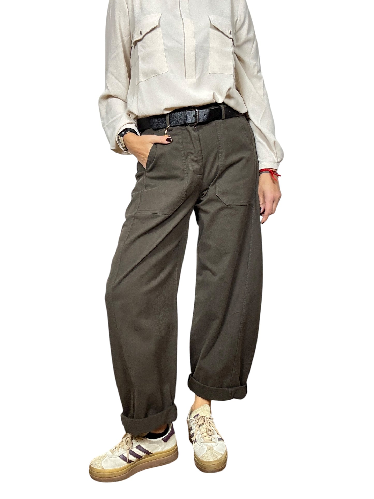 PANTALONE CARROT COLORATO SUSY MIX