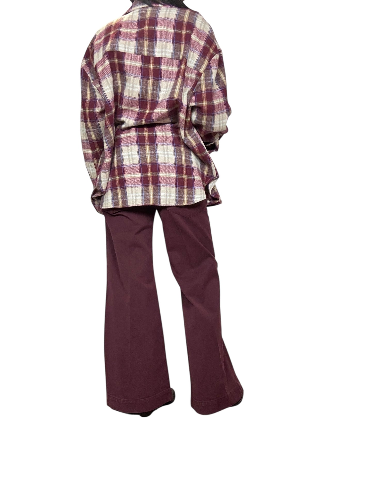 JEANS COLORATO A PALAZZO SUSY MIX