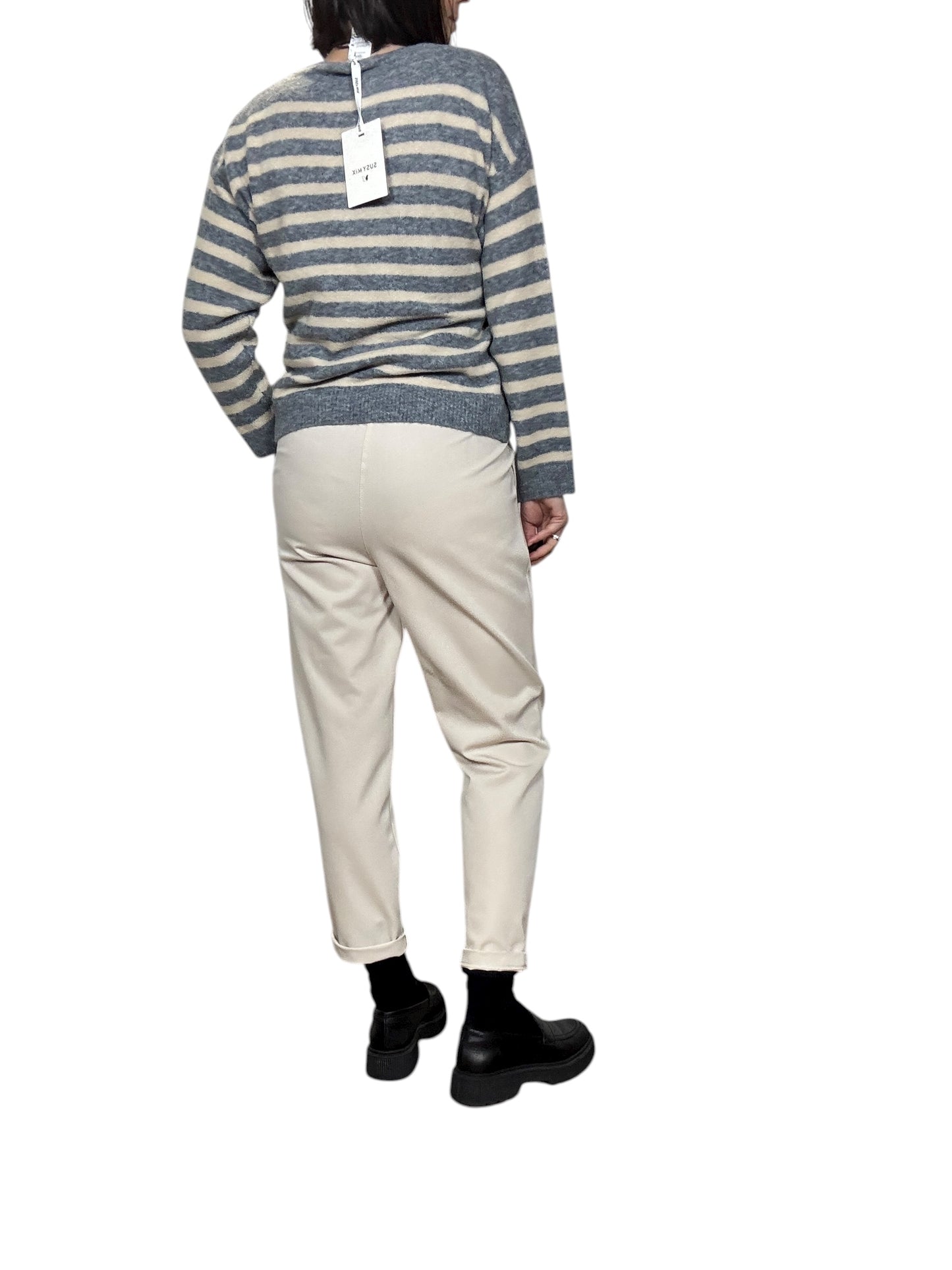 PANTALONE CON ELASTICO IN VITA SUSY MIX