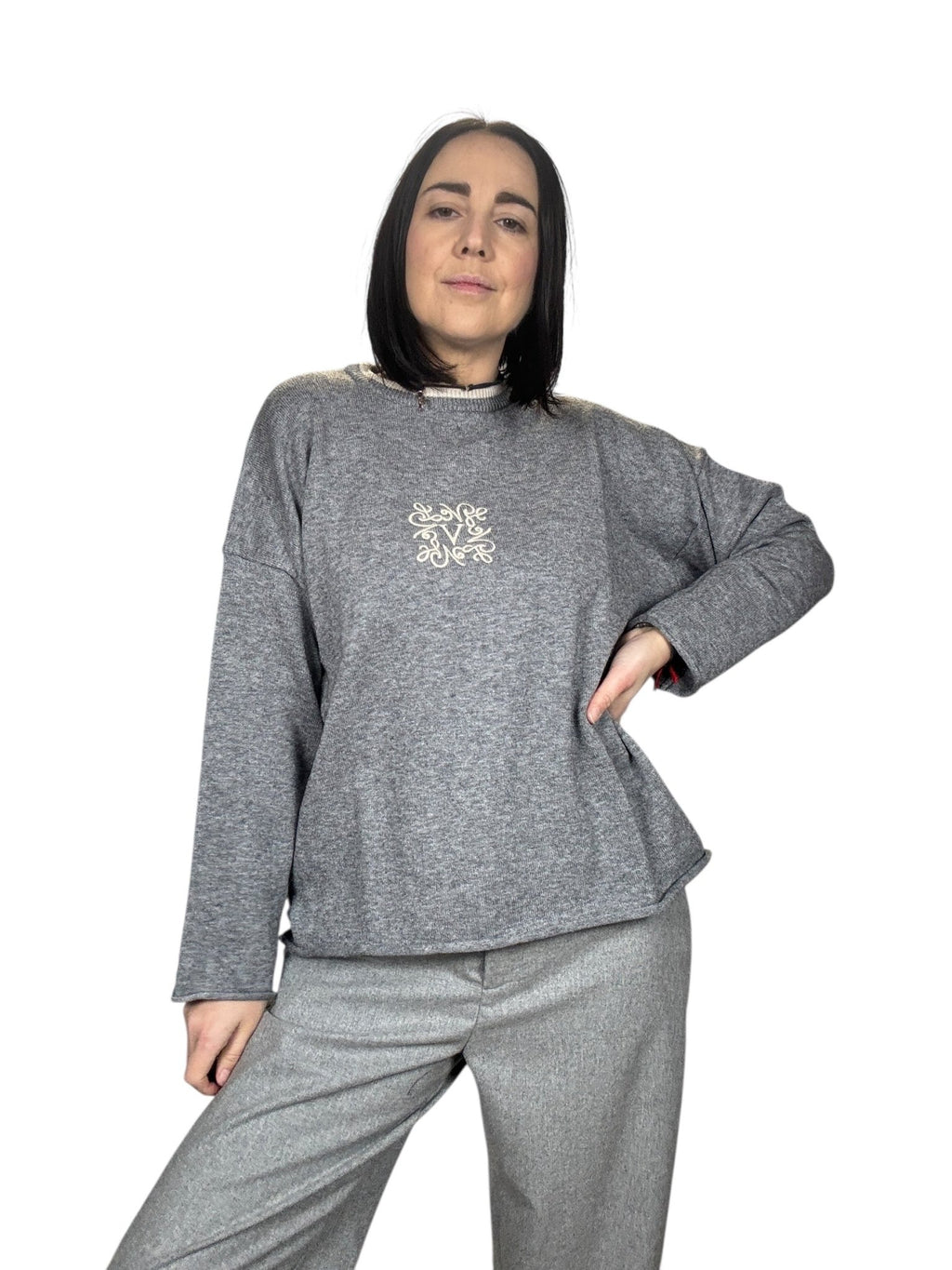 MAGLIA OVER LOEWE VICOLO - XE BLU ABBIGLIAMENTO