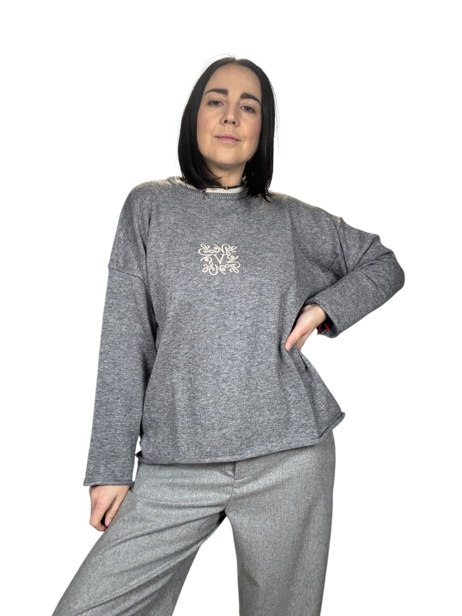 MAGLIA OVER LOEWE VICOLO - XE BLU ABBIGLIAMENTO