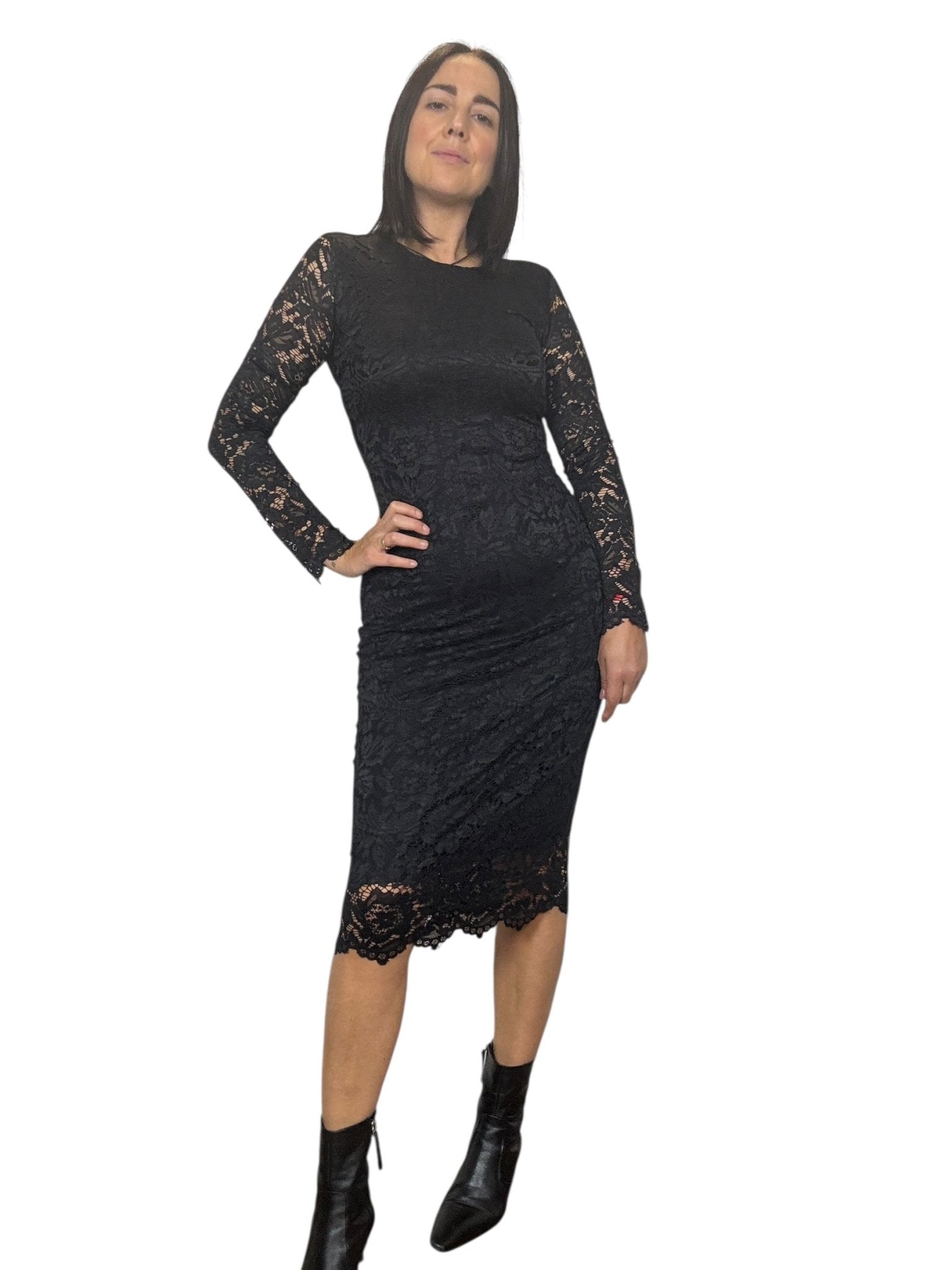 ABITO IN PIZZO SUSY MIX - XE BLU ABBIGLIAMENTO