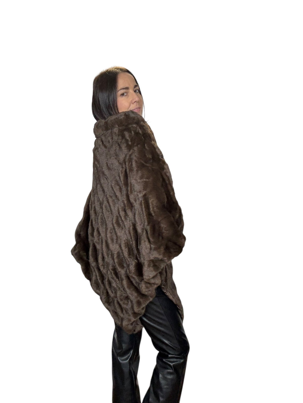 STOLA ECOPELLICCIA SUSY MIX - XE BLU ABBIGLIAMENTO