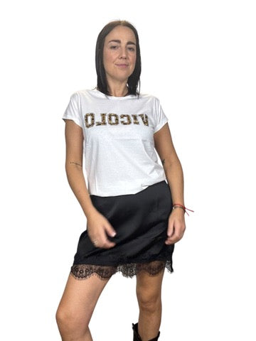 T-SHIRT VICOLO ANIMALIER