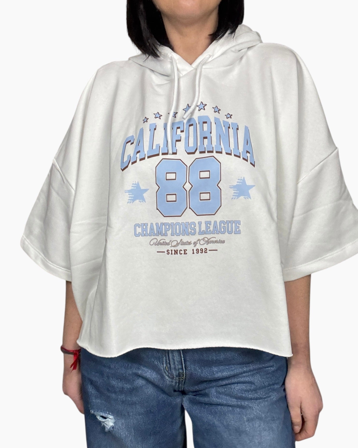 FELPA CALIFORNIA SUSY MIX - XE BLU ABBIGLIAMENTO