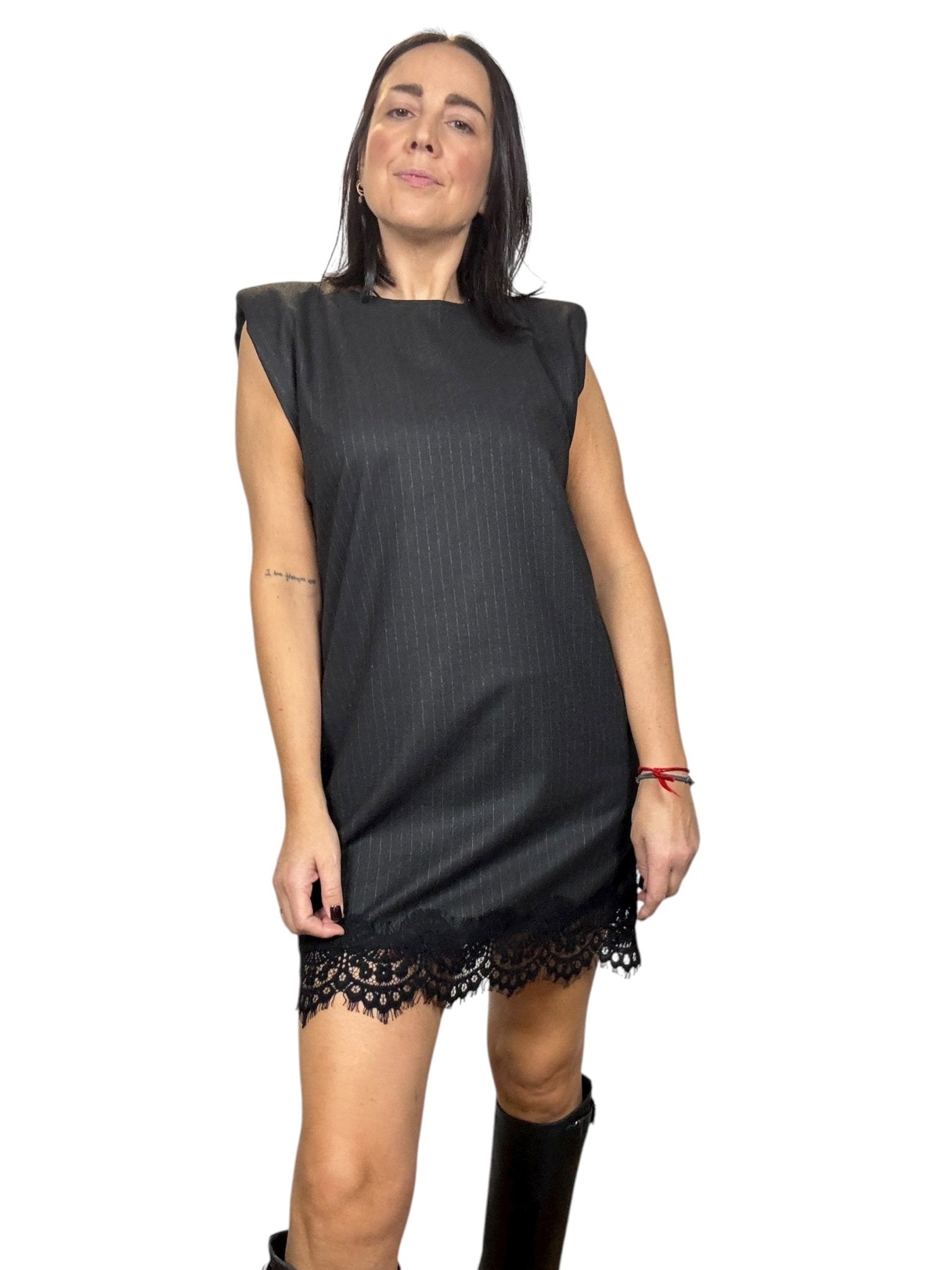 ABITO GESSATO TENSIONE IN - XE BLU ABBIGLIAMENTO