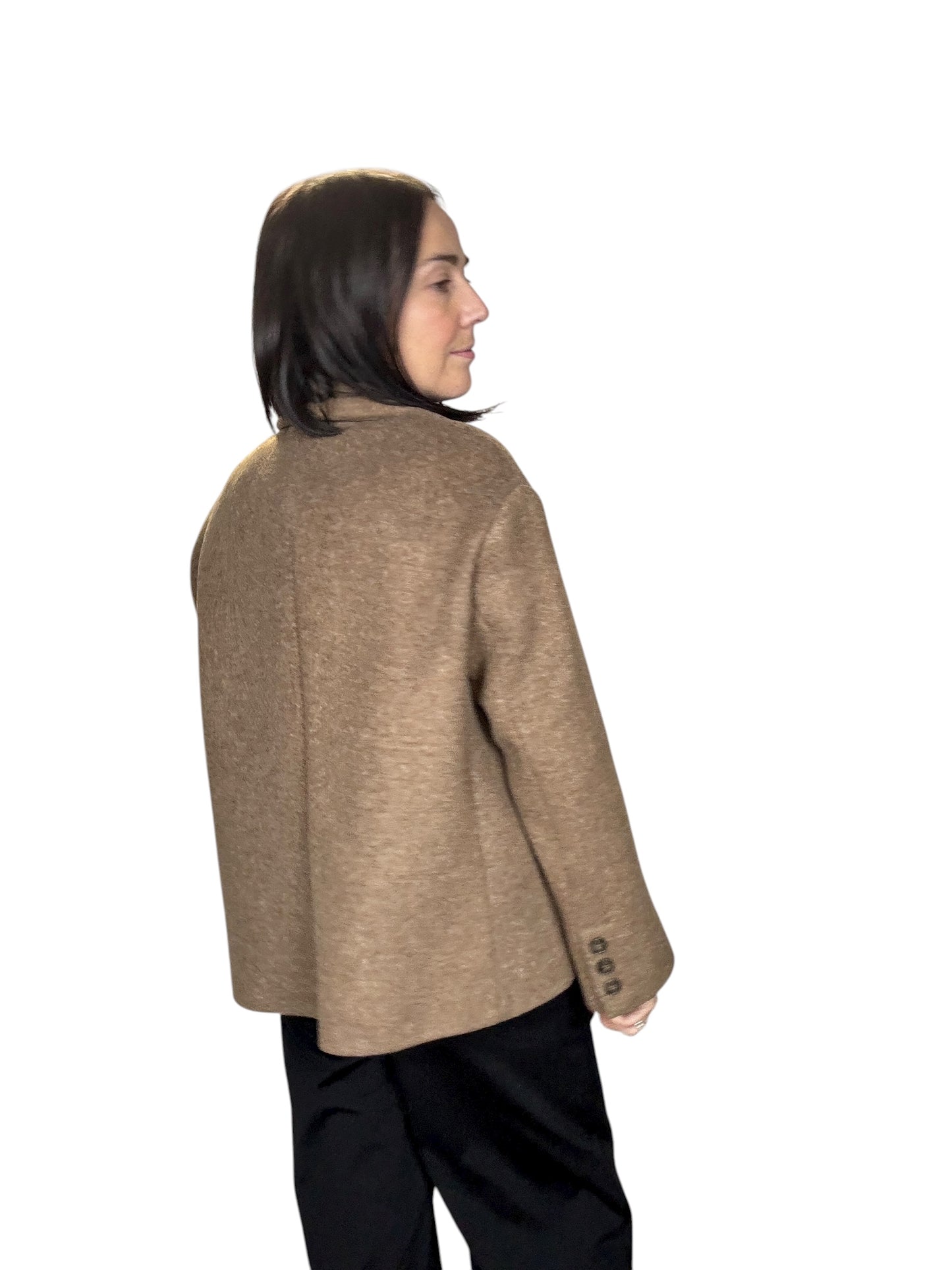 CAPPOTTINO CORTO A DOPPIOPETTO TENSIONE IN