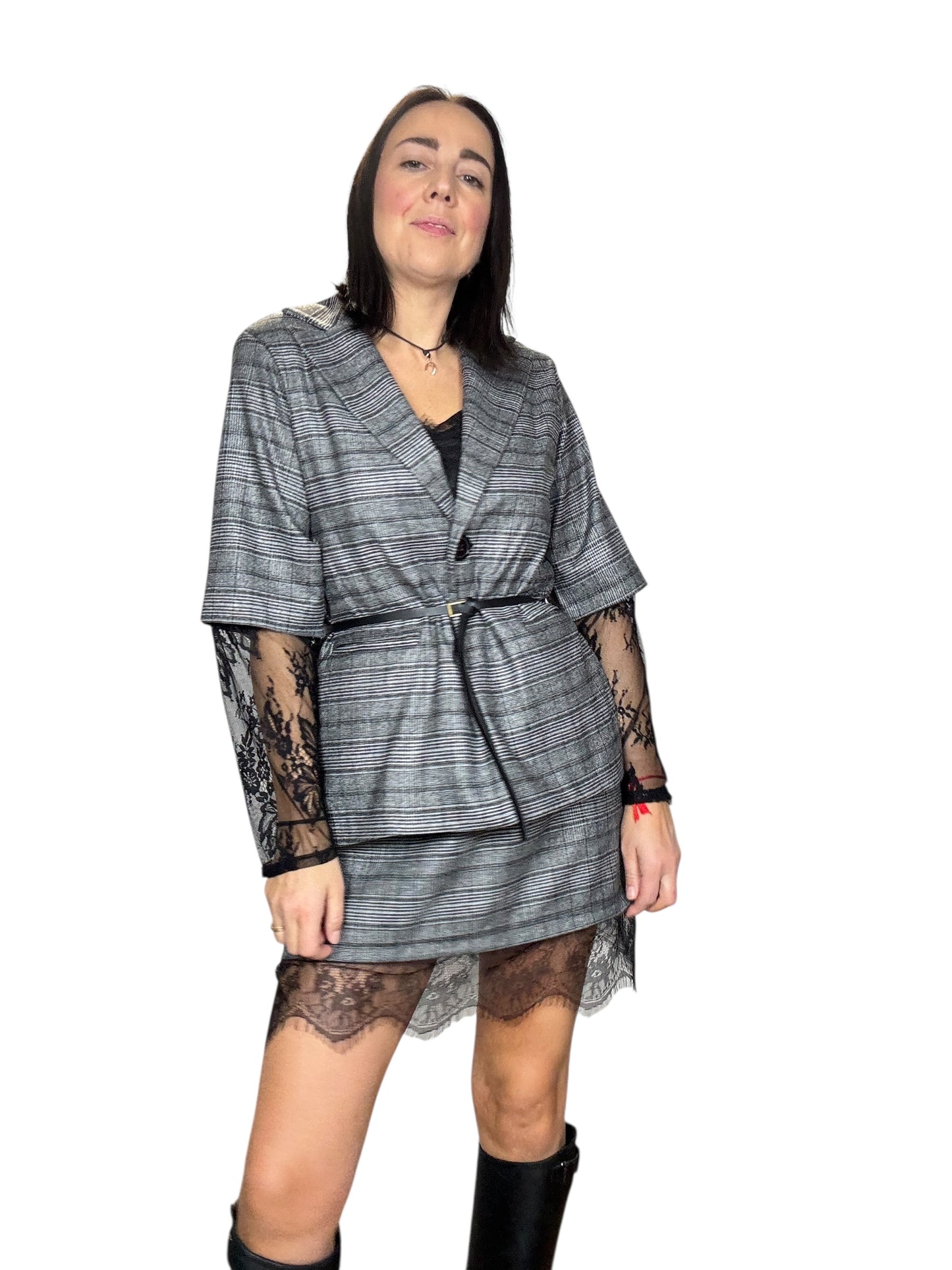 GIACCA MANICA IN PIZZO SUSY MIX