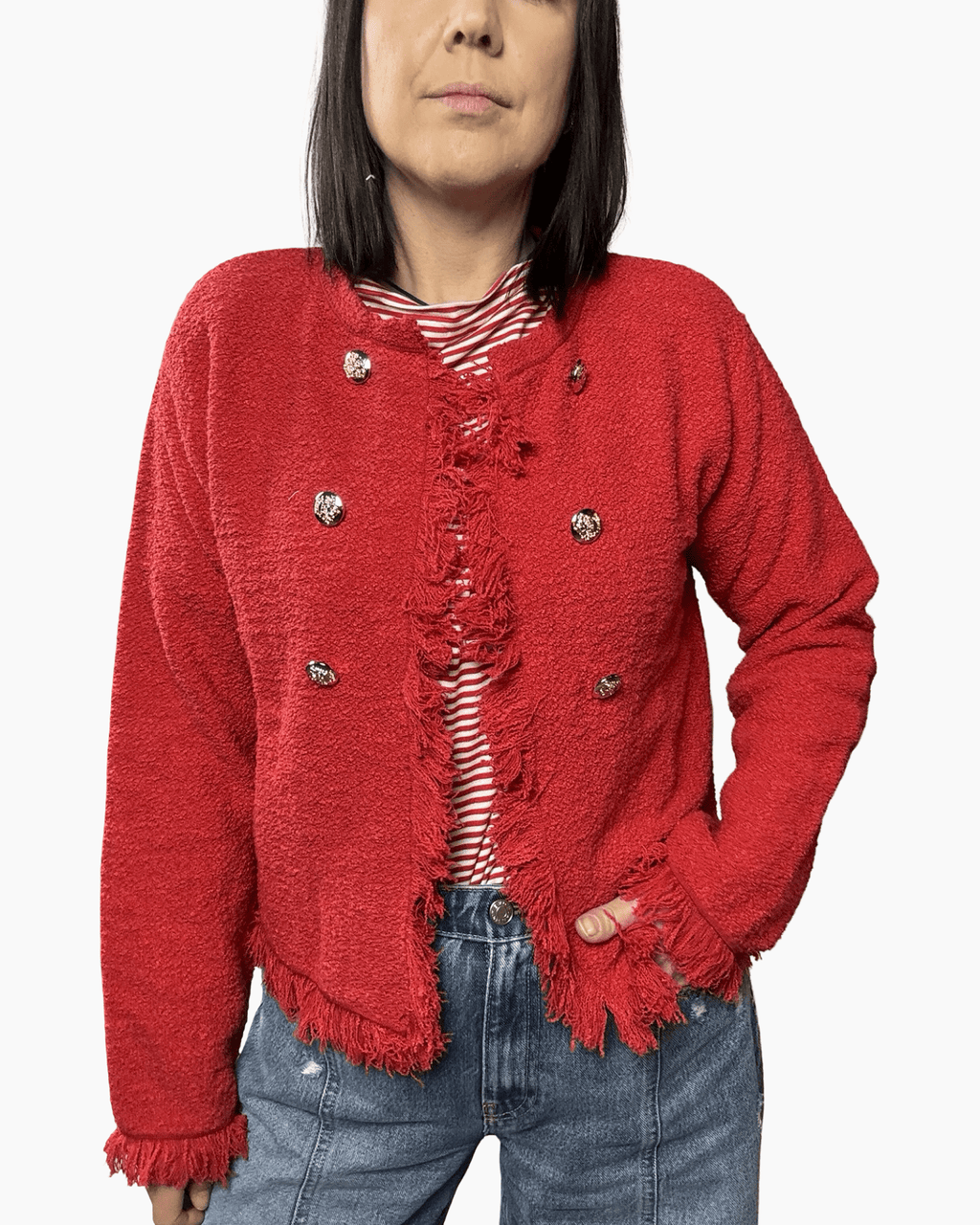 GIACCA CHANEL TENSIONE IN - XE BLU ABBIGLIAMENTO