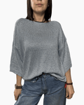 MAGLIA IN LUREX SUSY MIX - XE BLU ABBIGLIAMENTO