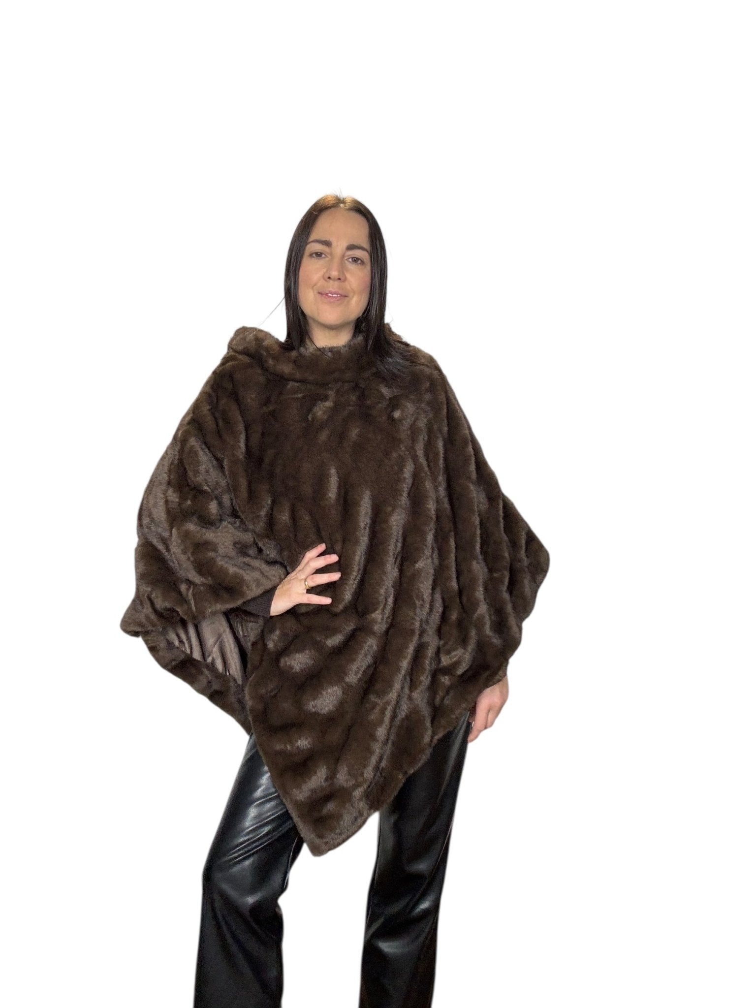 STOLA ECOPELLICCIA SUSY MIX - XE BLU ABBIGLIAMENTO