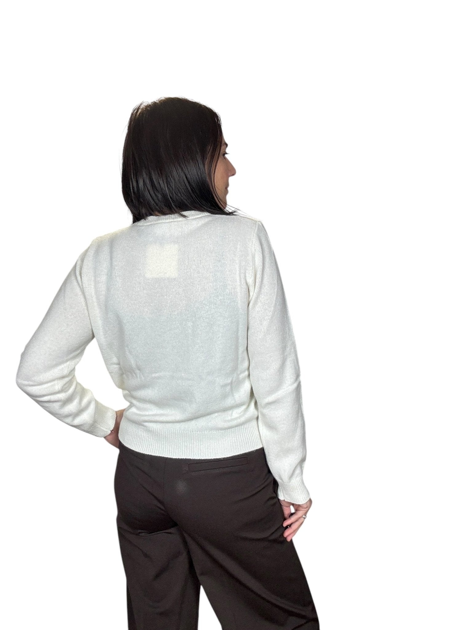 MAGLIA ORSETTO CON OCCHIALI VICOLO - XE BLU ABBIGLIAMENTO