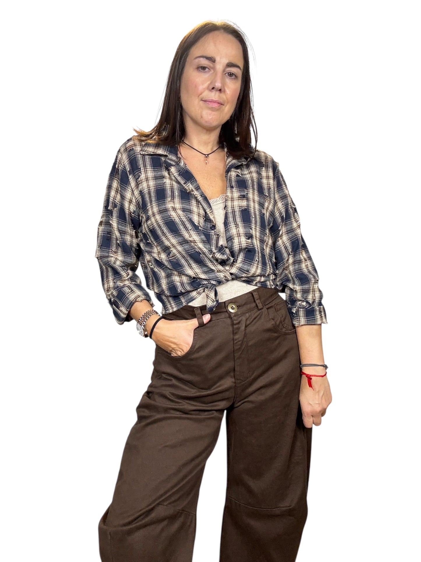 CAMICIA CHECK SUSY MIX