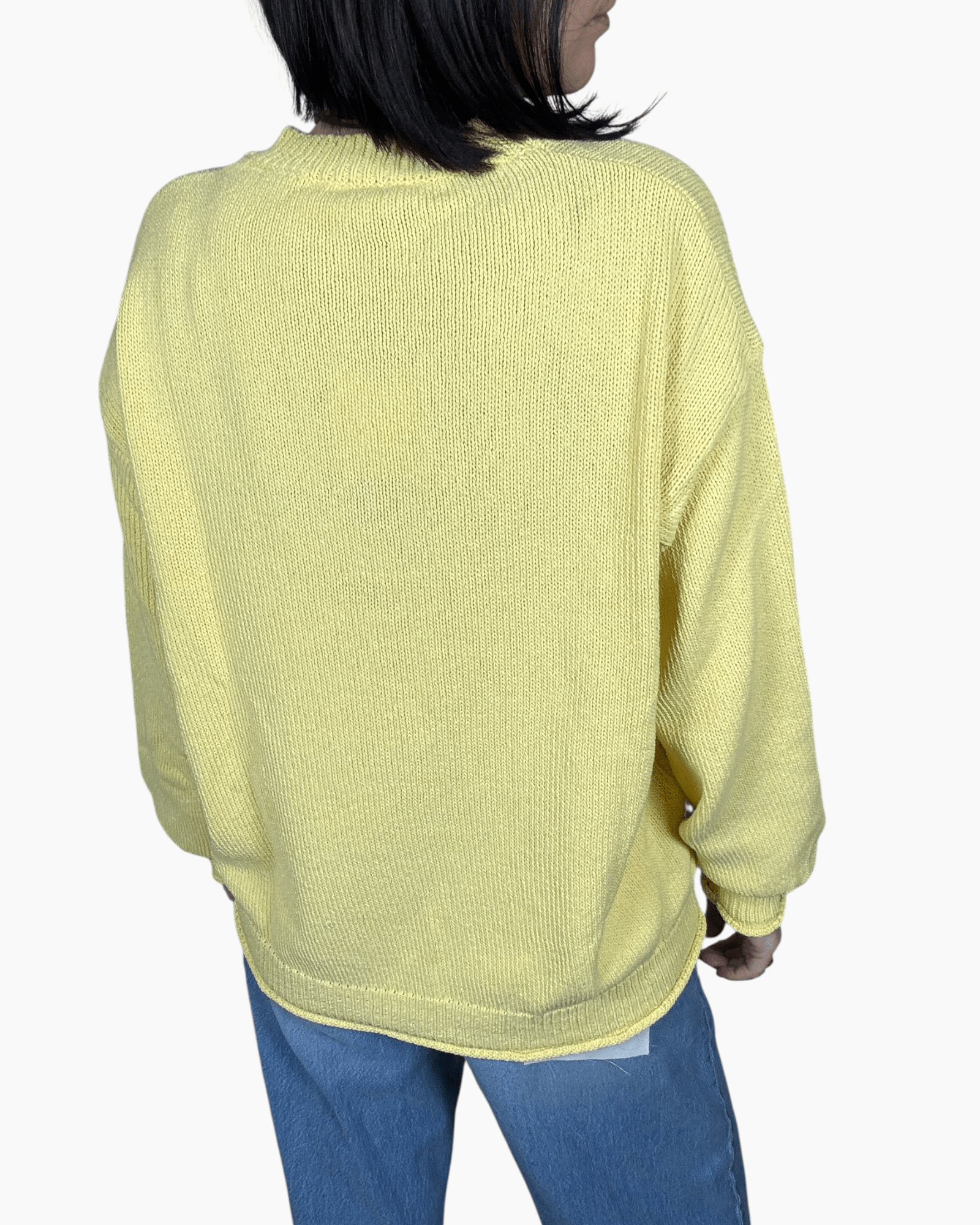 MAGLIA OVER IN COTONE VICOLO - XE BLU ABBIGLIAMENTO