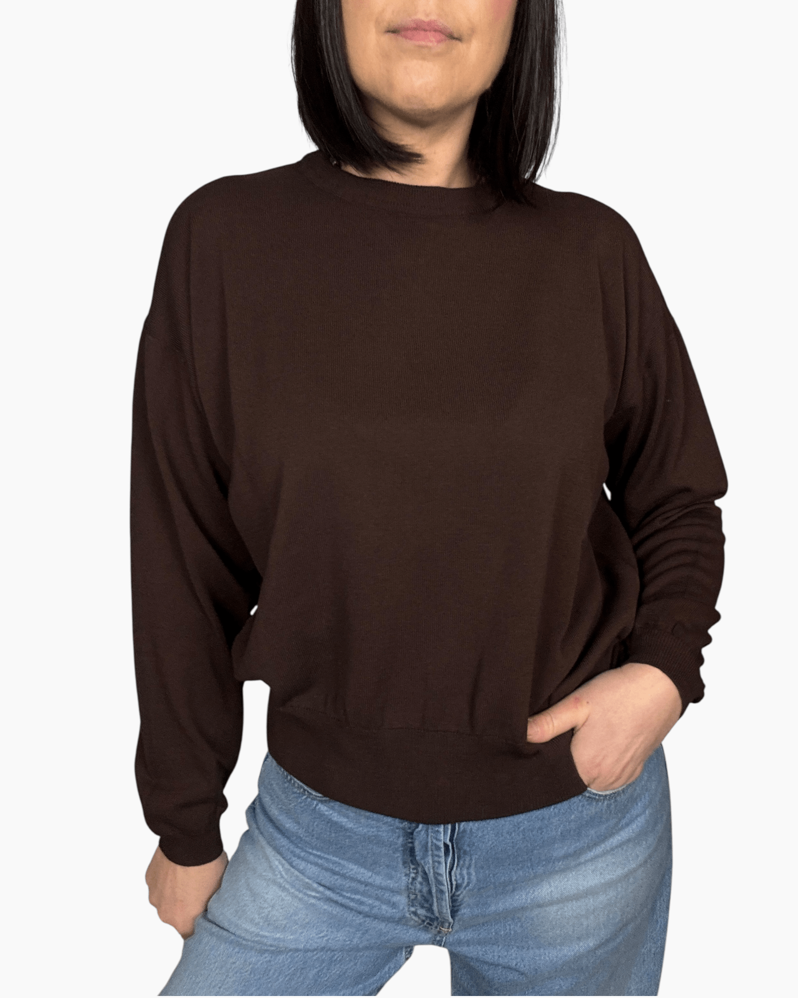 MAGLIA SPACCO DIETRO VICOLO - XE BLU ABBIGLIAMENTO