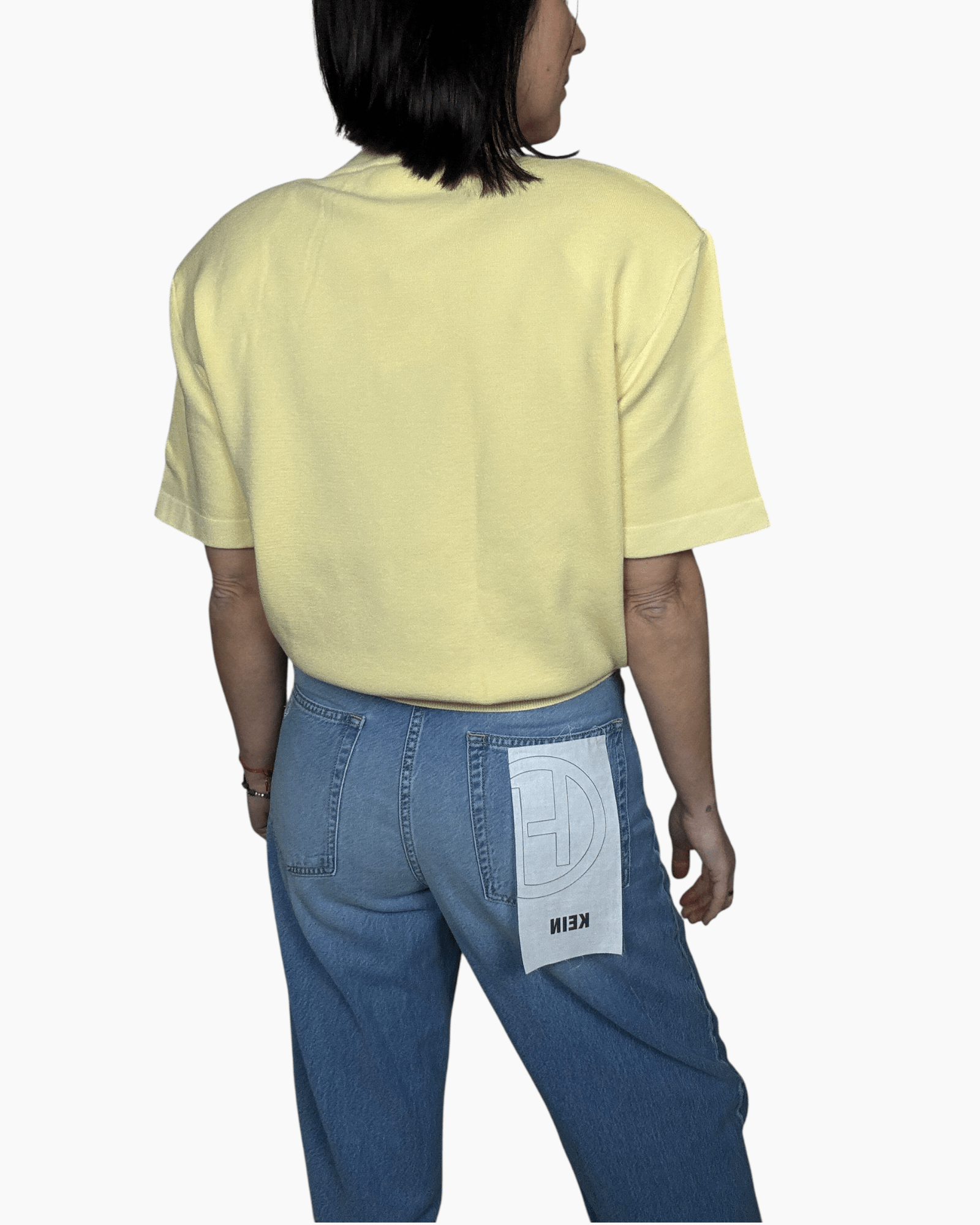 MAGLIA CON OVATTA VICOLO - XE BLU ABBIGLIAMENTO