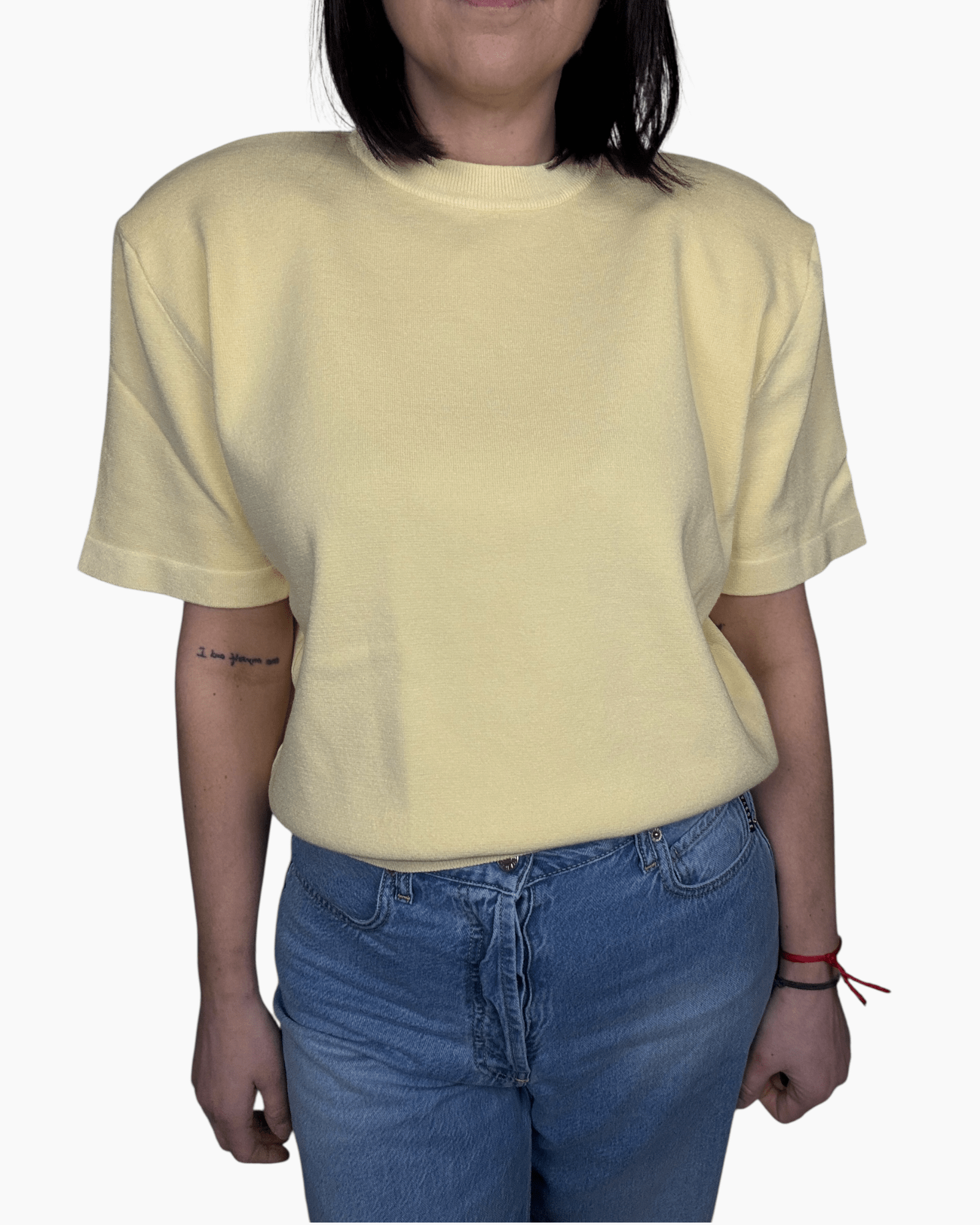 MAGLIA CON OVATTA VICOLO - XE BLU ABBIGLIAMENTO