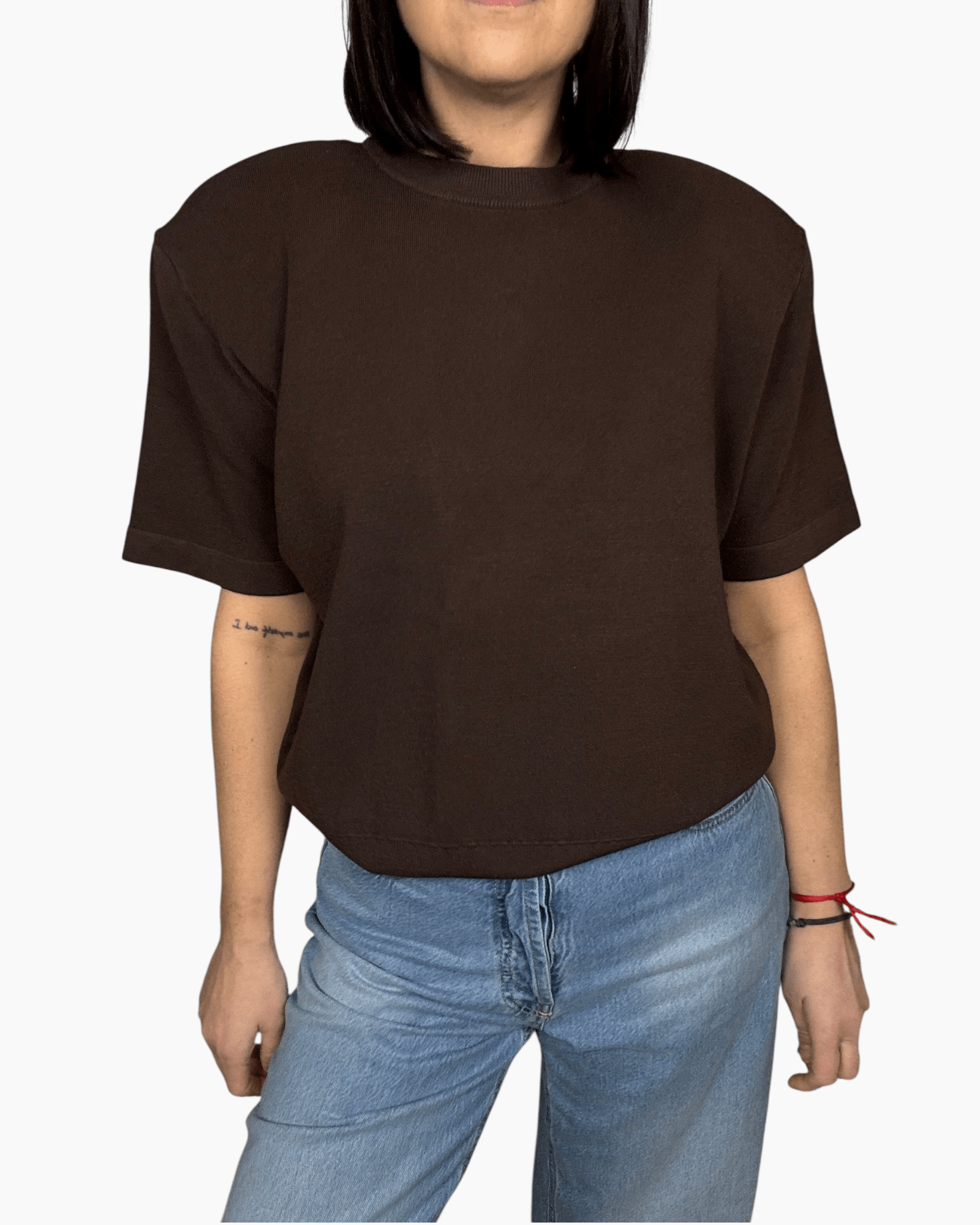 MAGLIA CON OVATTA VICOLO - XE BLU ABBIGLIAMENTO