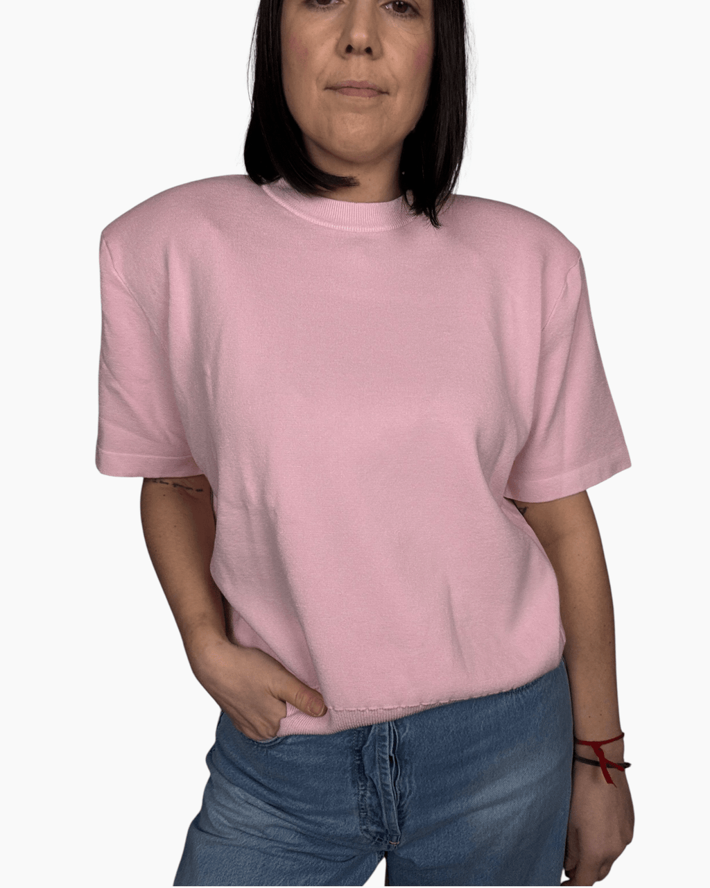 MAGLIA CON OVATTA VICOLO - XE BLU ABBIGLIAMENTO