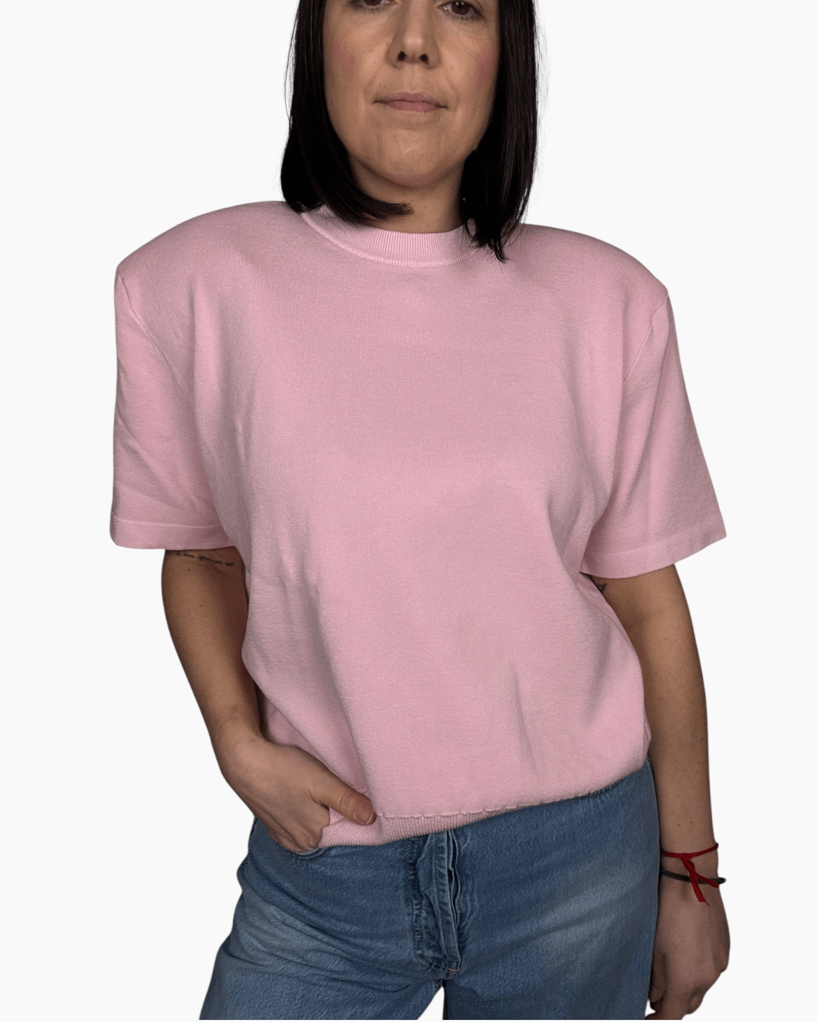 MAGLIA CON OVATTA VICOLO - XE BLU ABBIGLIAMENTO