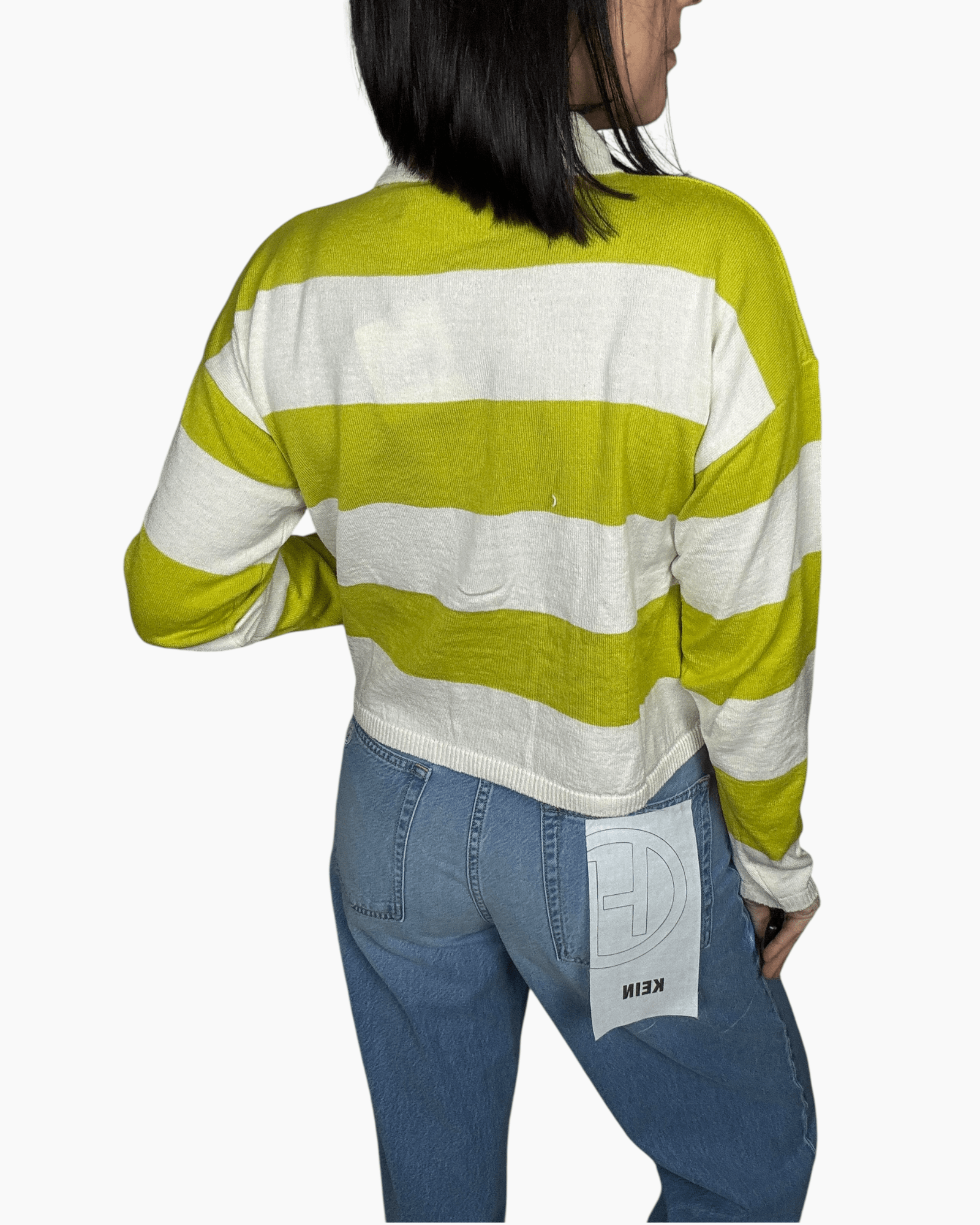 POLO A RIGHE IN COTONE VICOLO - XE BLU ABBIGLIAMENTO