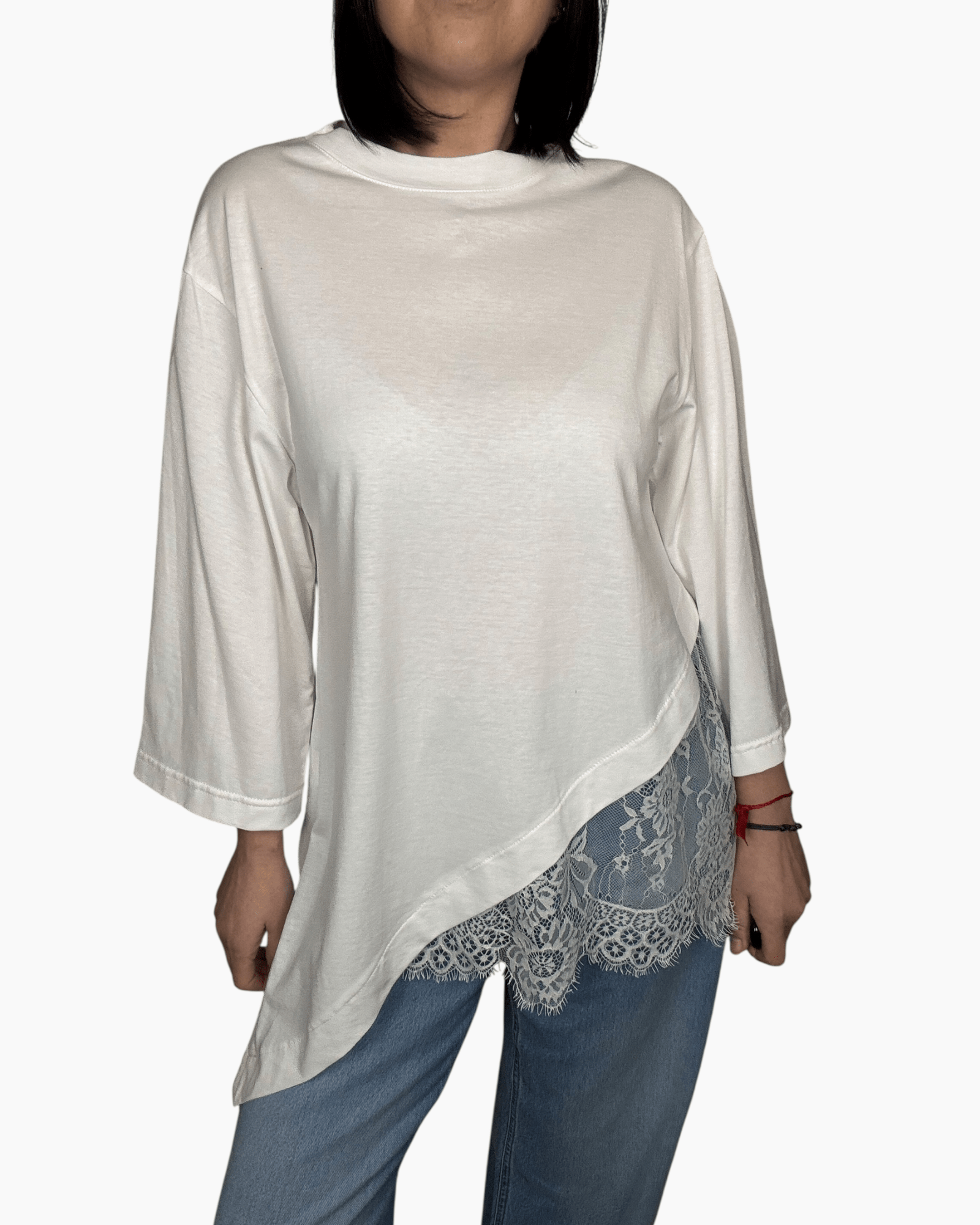 MAGLIETTA INSERTO LINGERIE HAVEONE - XE BLU ABBIGLIAMENTO