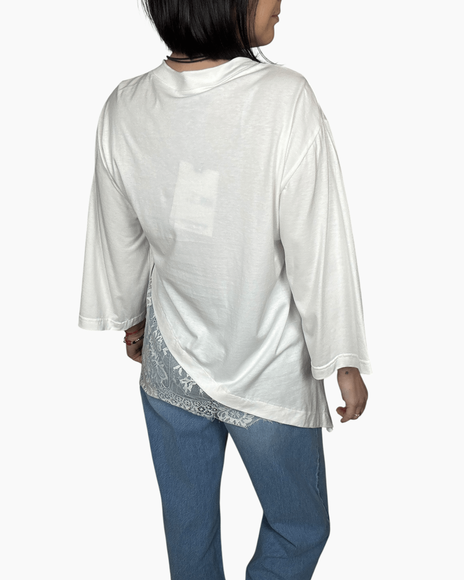 MAGLIETTA INSERTO LINGERIE HAVEONE - XE BLU ABBIGLIAMENTO