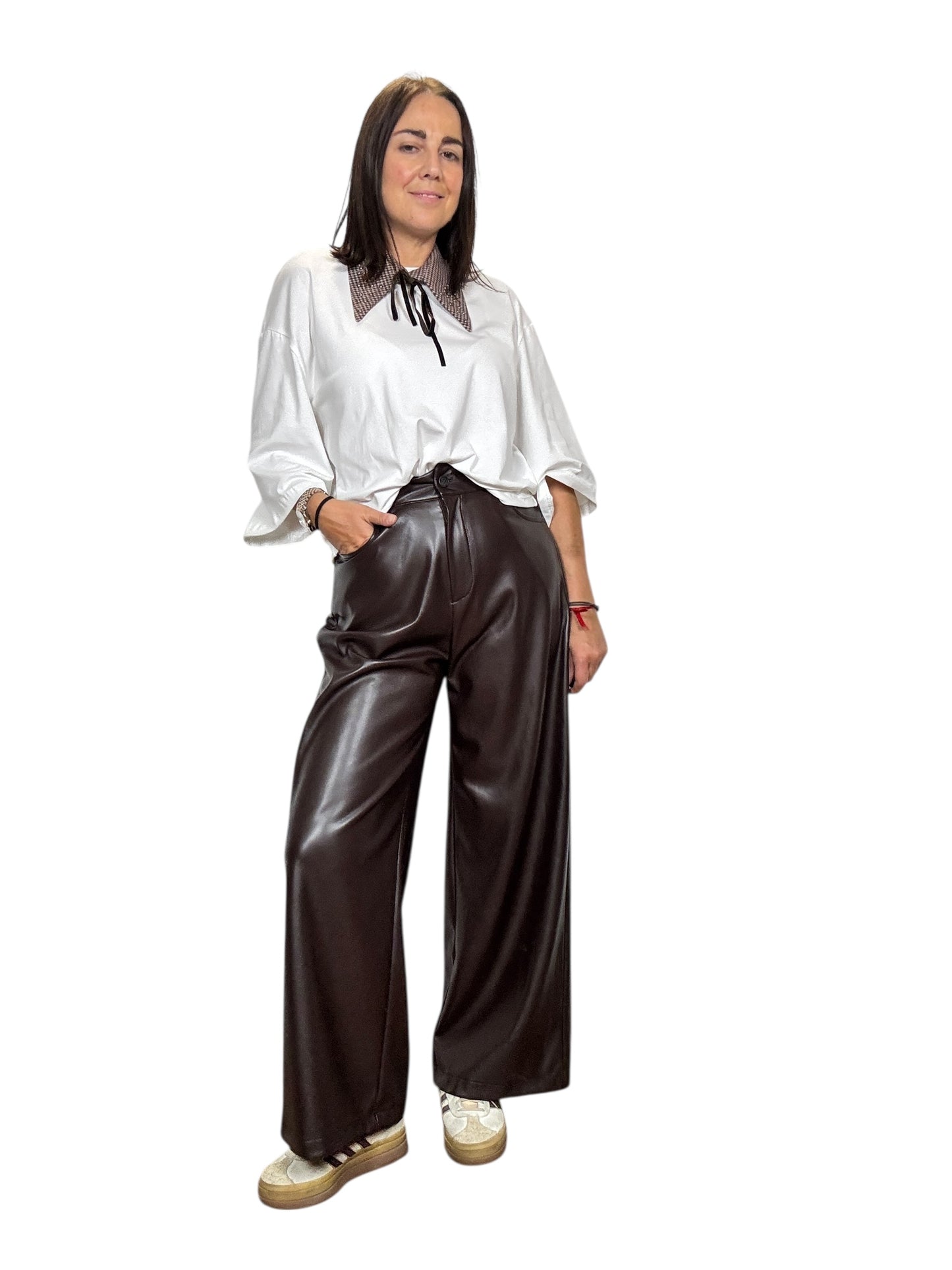 PANTALONE IN ECOPELLE SUSY MIX