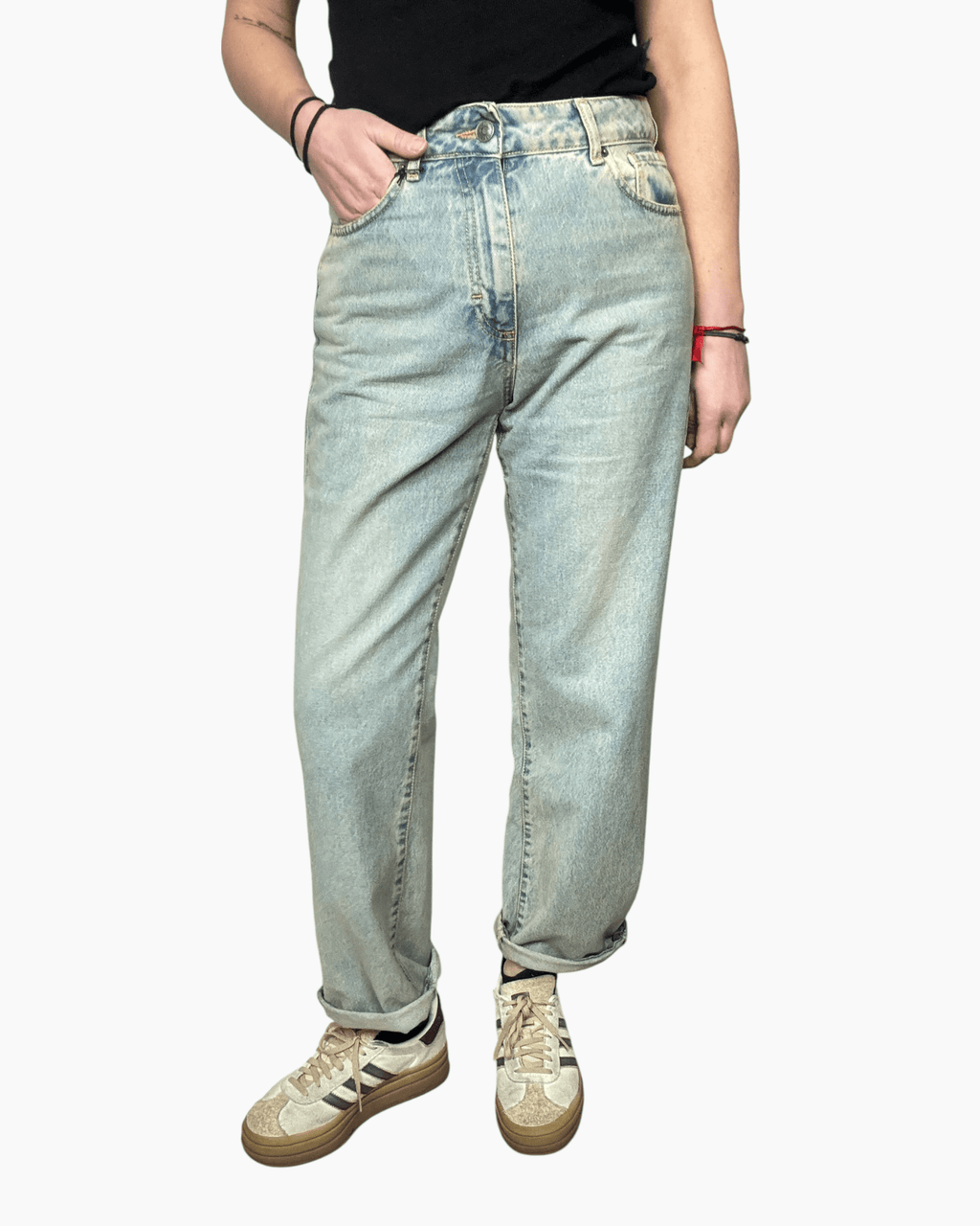 JEANS TOM SABBIATO TENSIONE IN - XE BLU ABBIGLIAMENTO