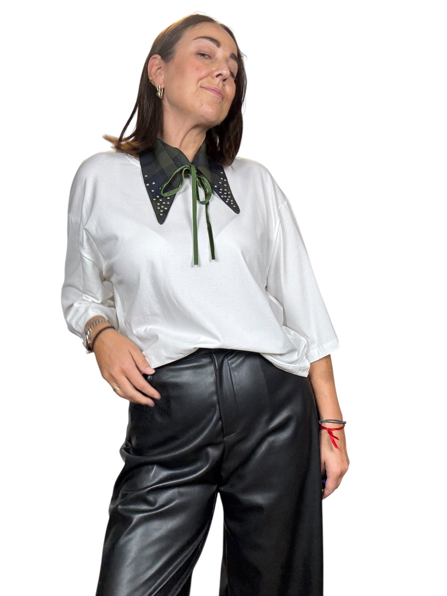 MAGLIETTA CON COLLETTO SUSY MIX