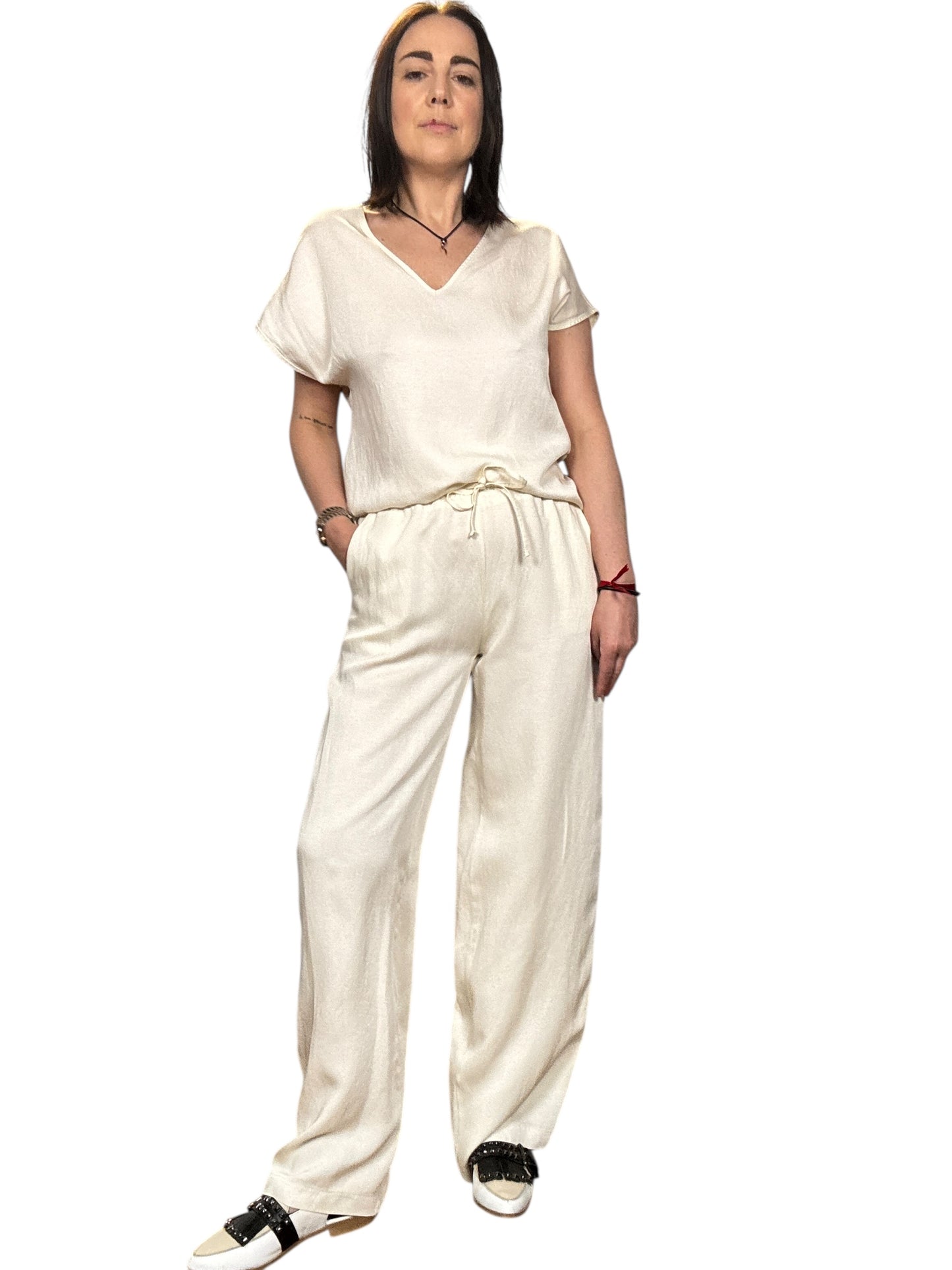 PANTALONE A PALAZZO BASIC VICOLO
