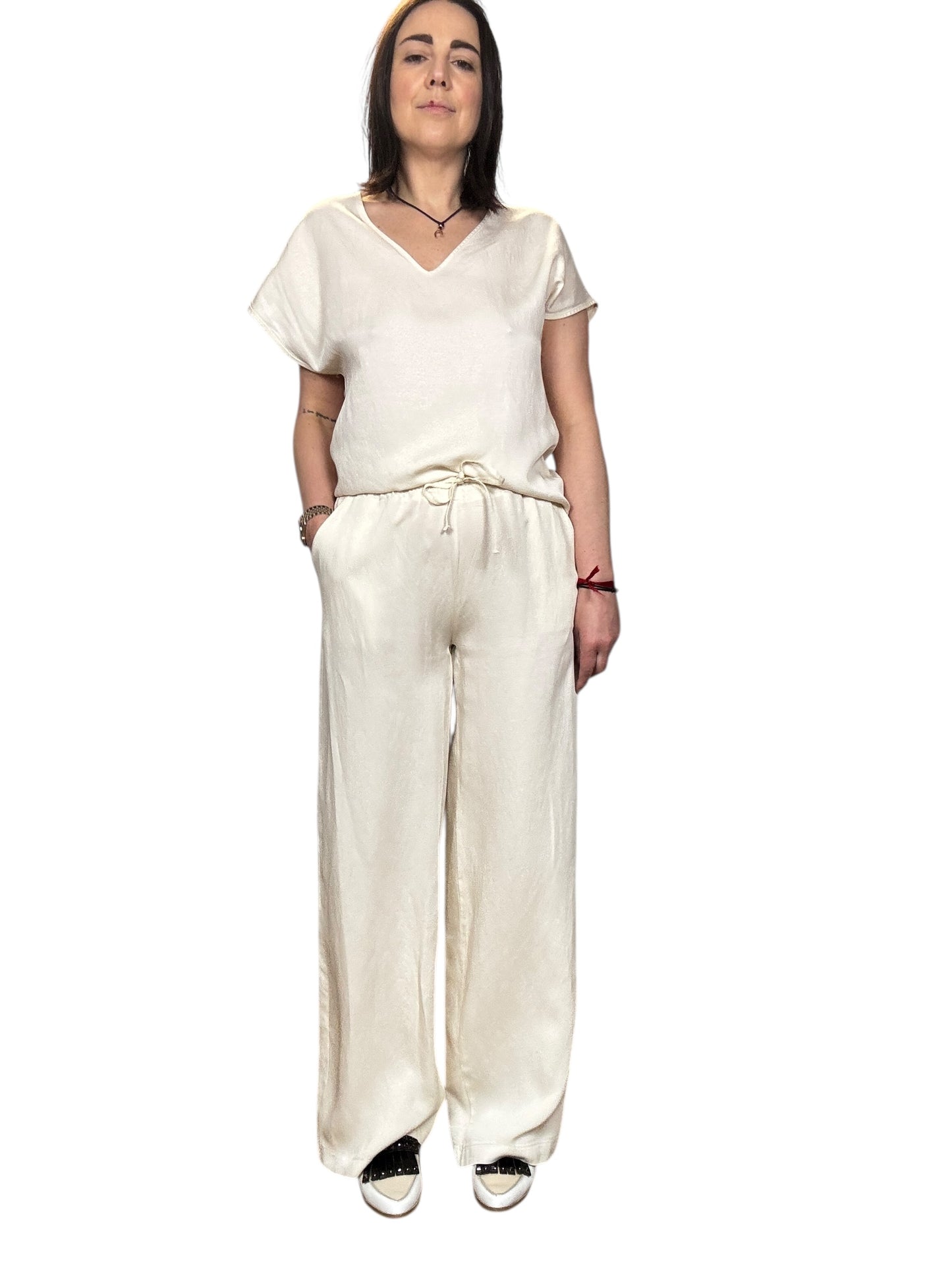 PANTALONE A PALAZZO BASIC VICOLO