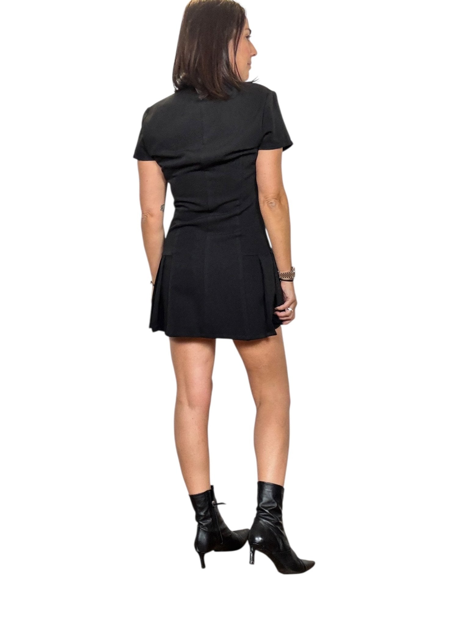 ABITO CRAVATTA SUSY MIX - XE BLU ABBIGLIAMENTO