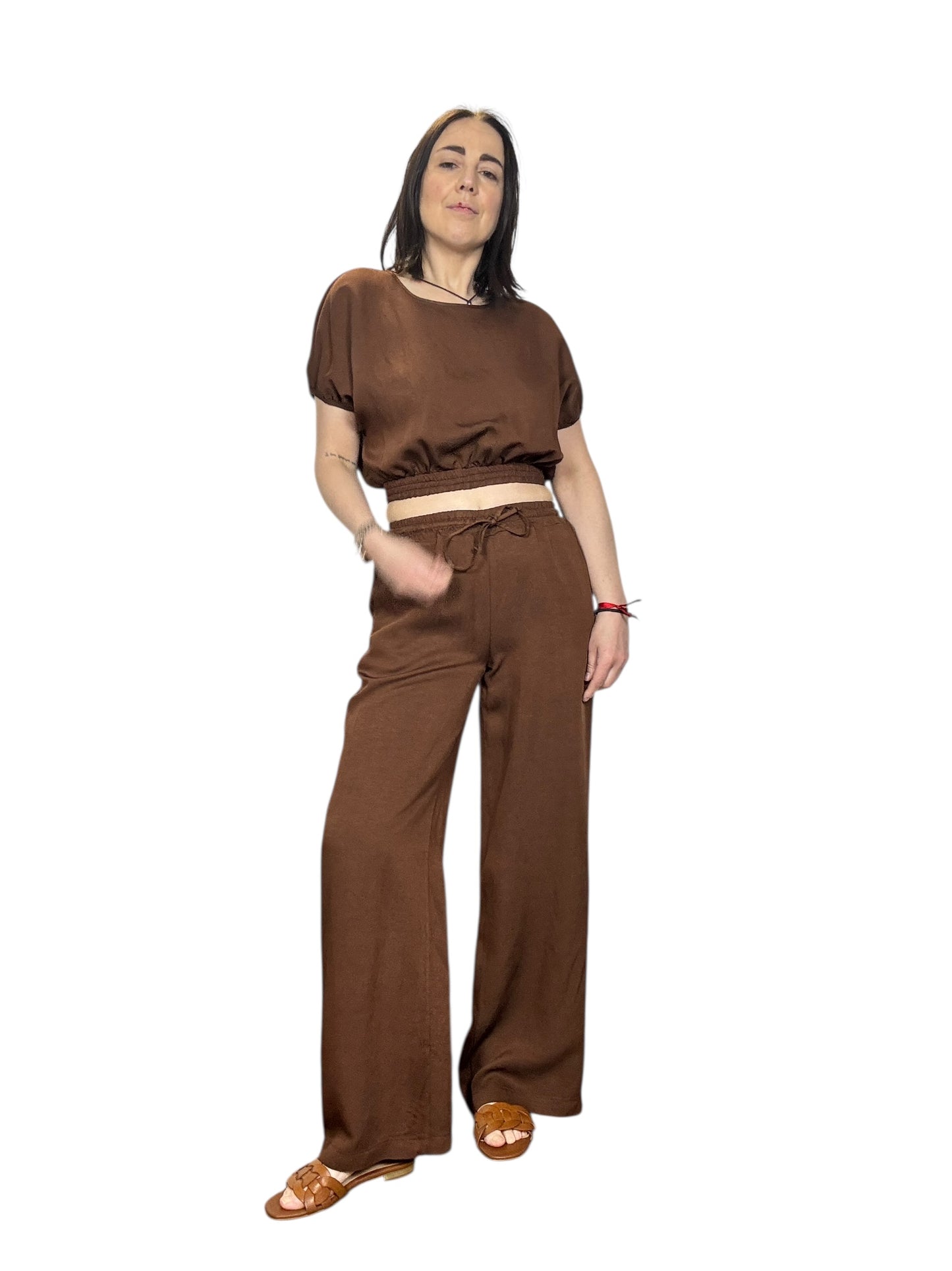 PANTALONE A PALAZZO BASIC VICOLO