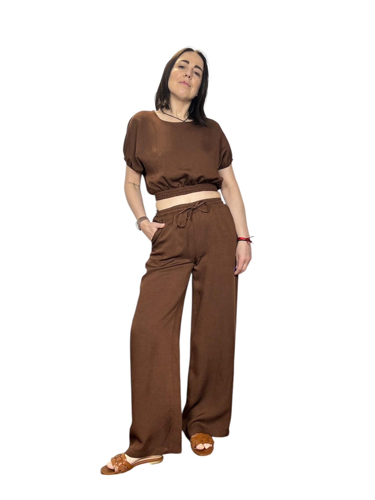 PANTALONE A PALAZZO BASIC VICOLO