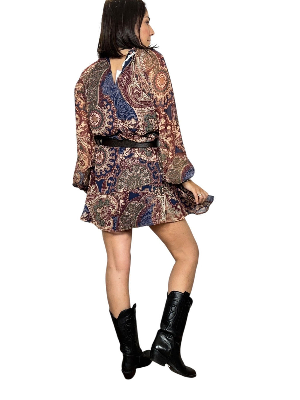 ABITO FANTASIA MULTICOLOR SUSY MIX - XE BLU ABBIGLIAMENTO