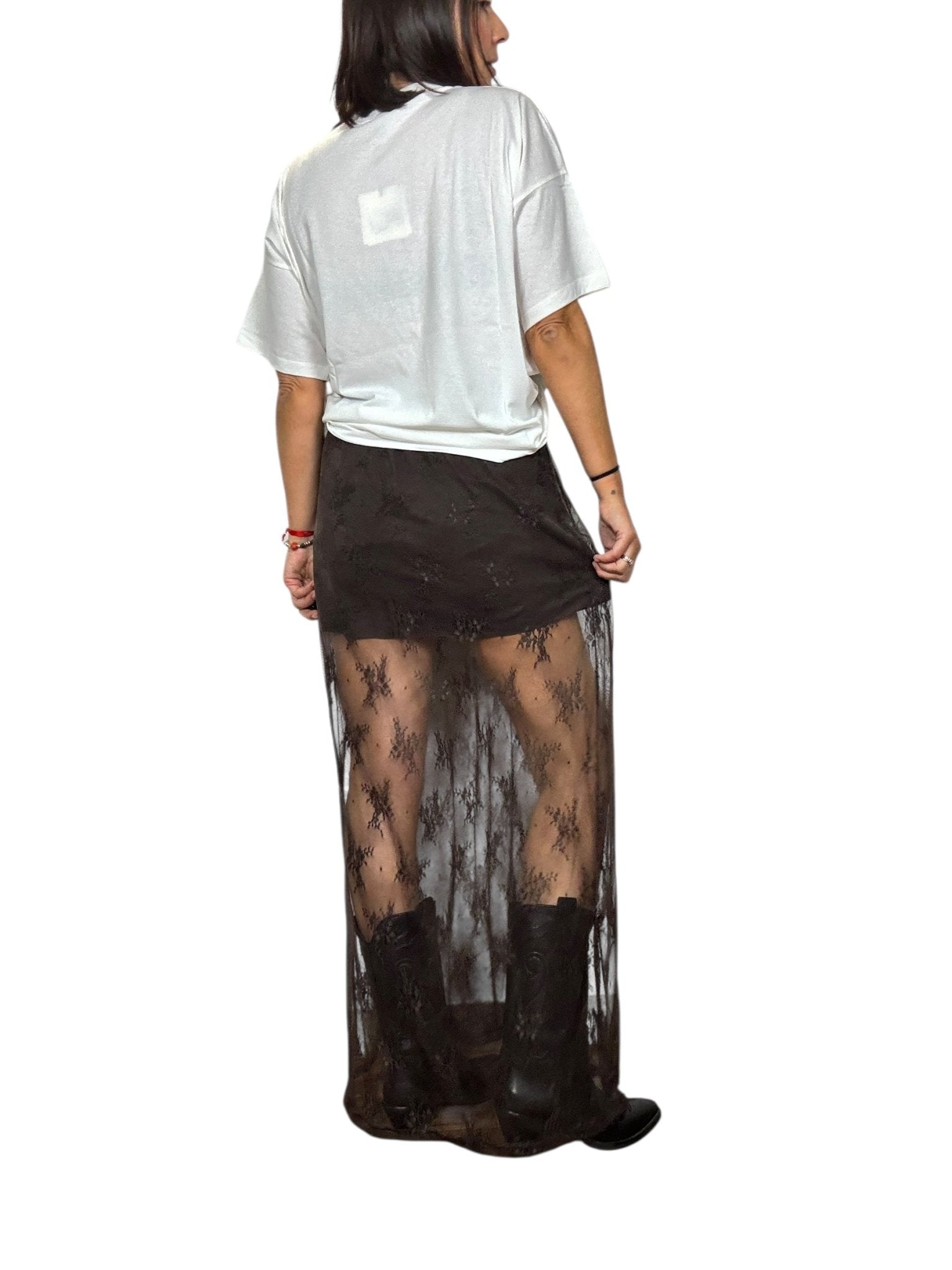 GONNA IN PIZZO DIXIE - XE BLU ABBIGLIAMENTO