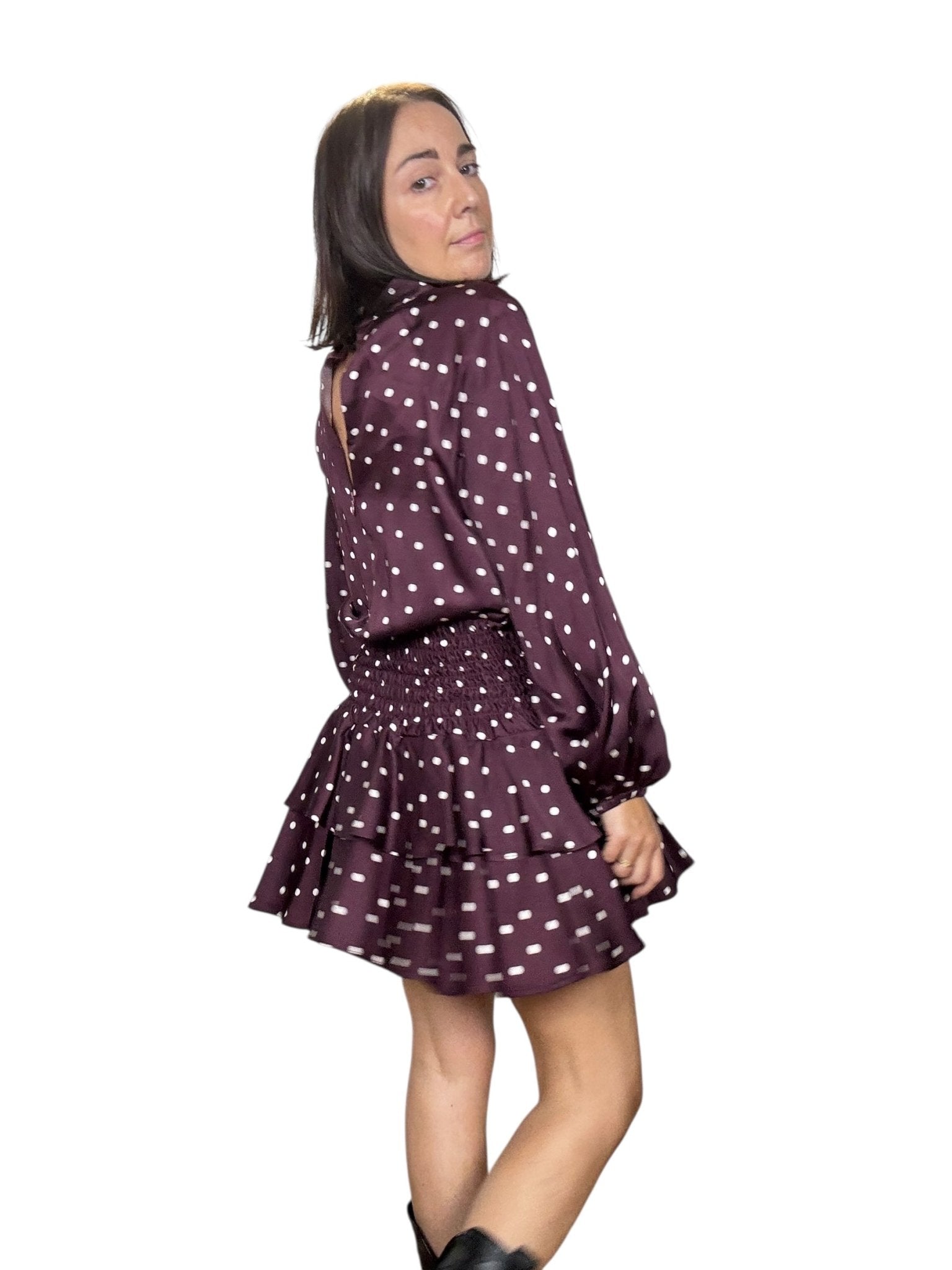 ABITO A POIS VICOLO - XE BLU ABBIGLIAMENTO