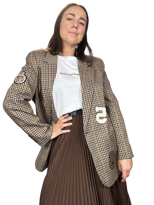 GIACCA QUADRI + PATCH VICOLO