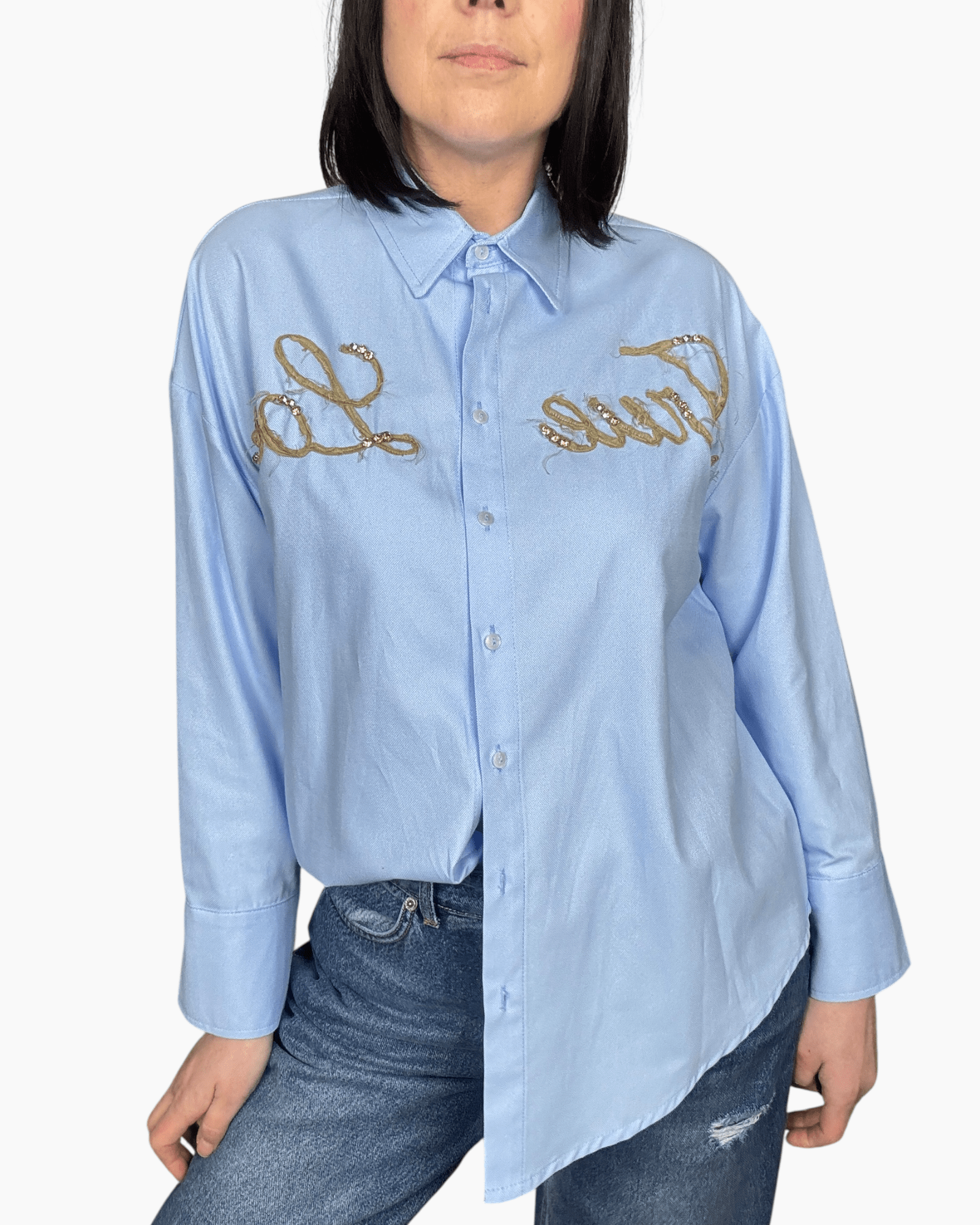 CAMICIA TRUE LOVE SUSY MIX - XE BLU ABBIGLIAMENTO
