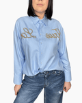 CAMICIA TRUE LOVE SUSY MIX - XE BLU ABBIGLIAMENTO